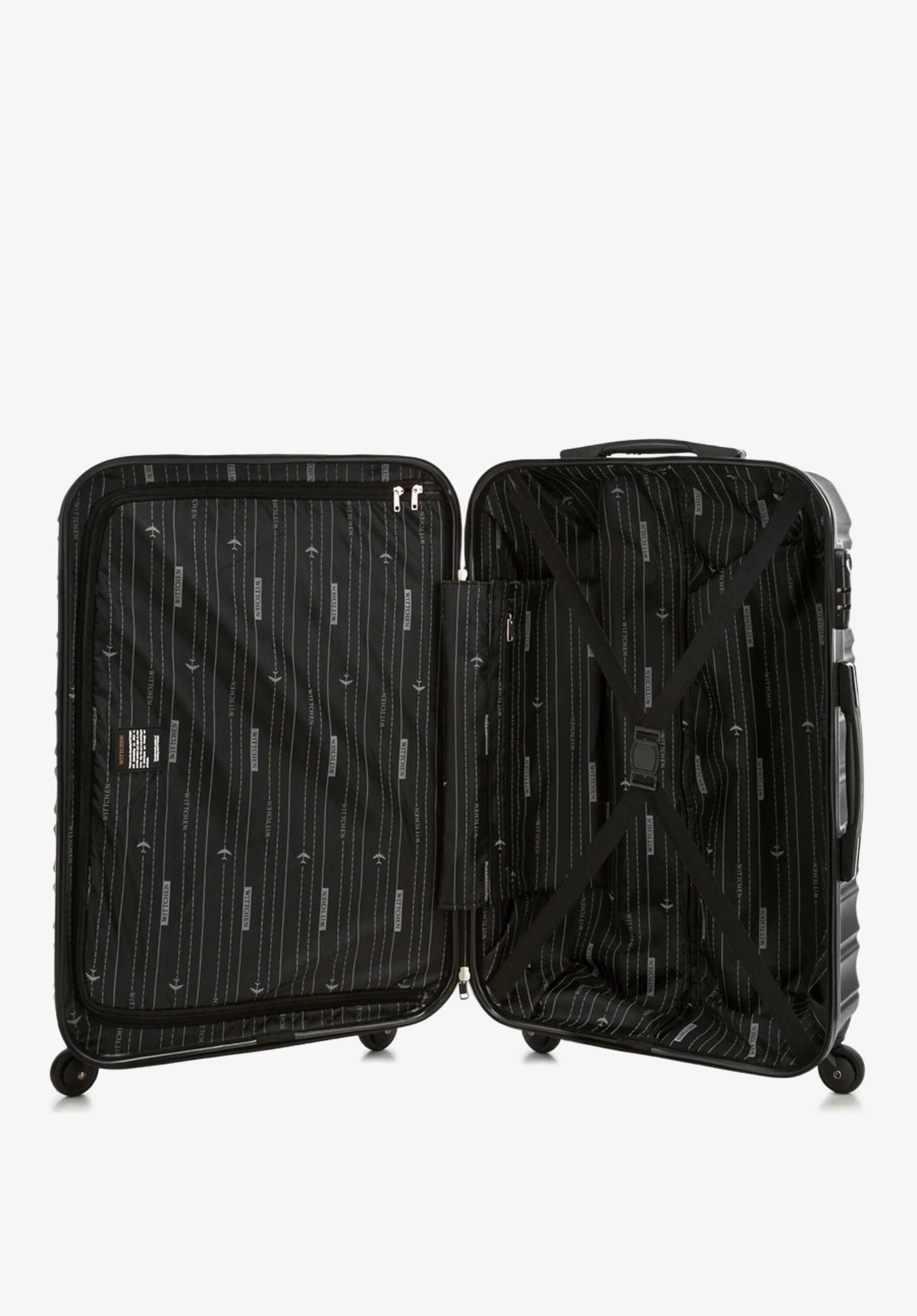 Kosmetyczka podróżna z ABS-u z żebrowaniem