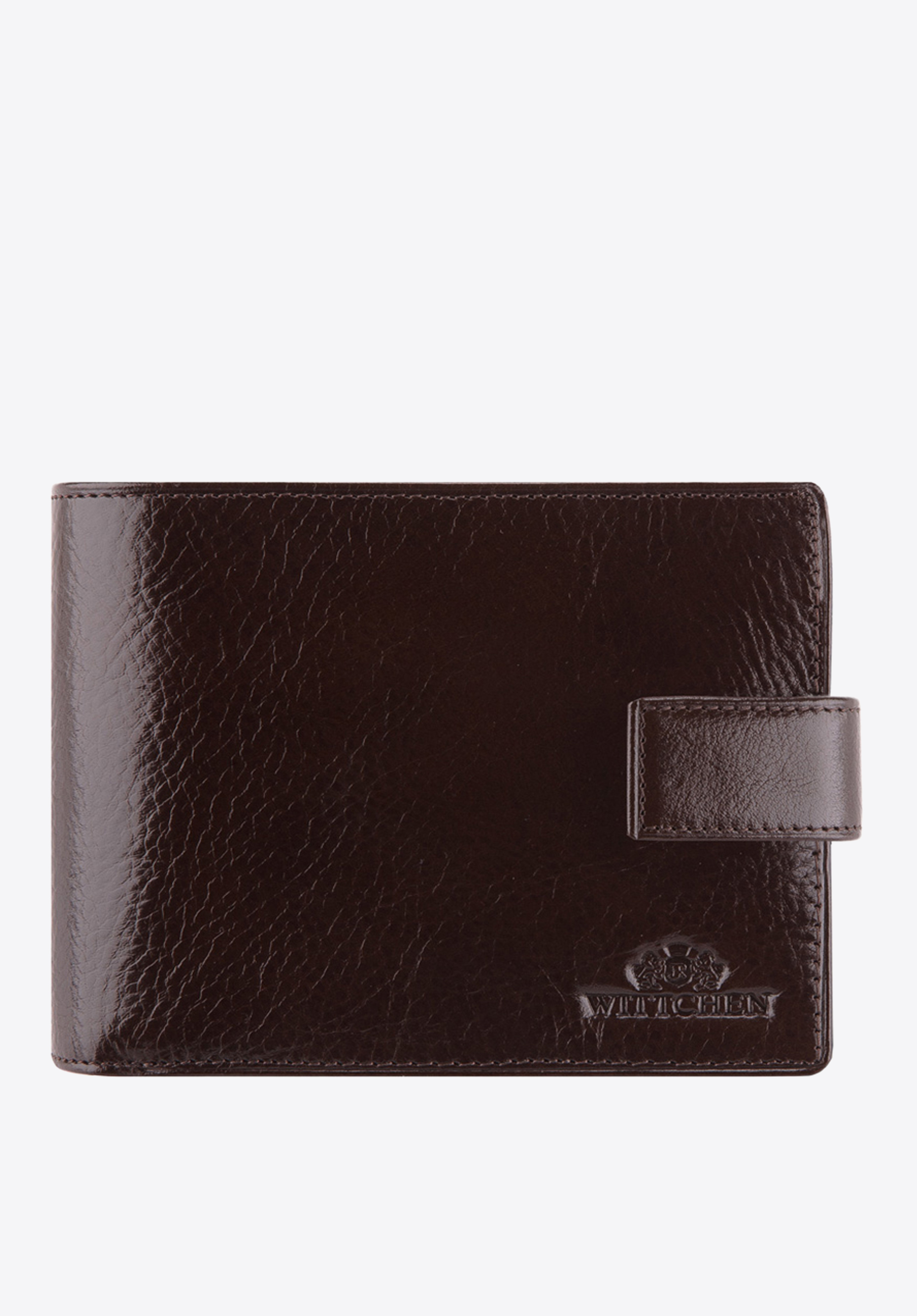 Męski portfel skórzany średni