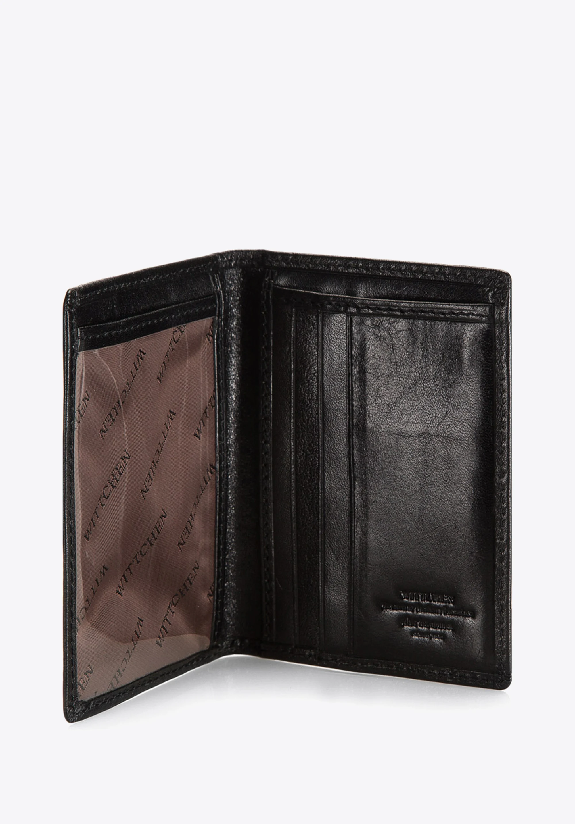 Etui na dokumenty ze skóry z herbem