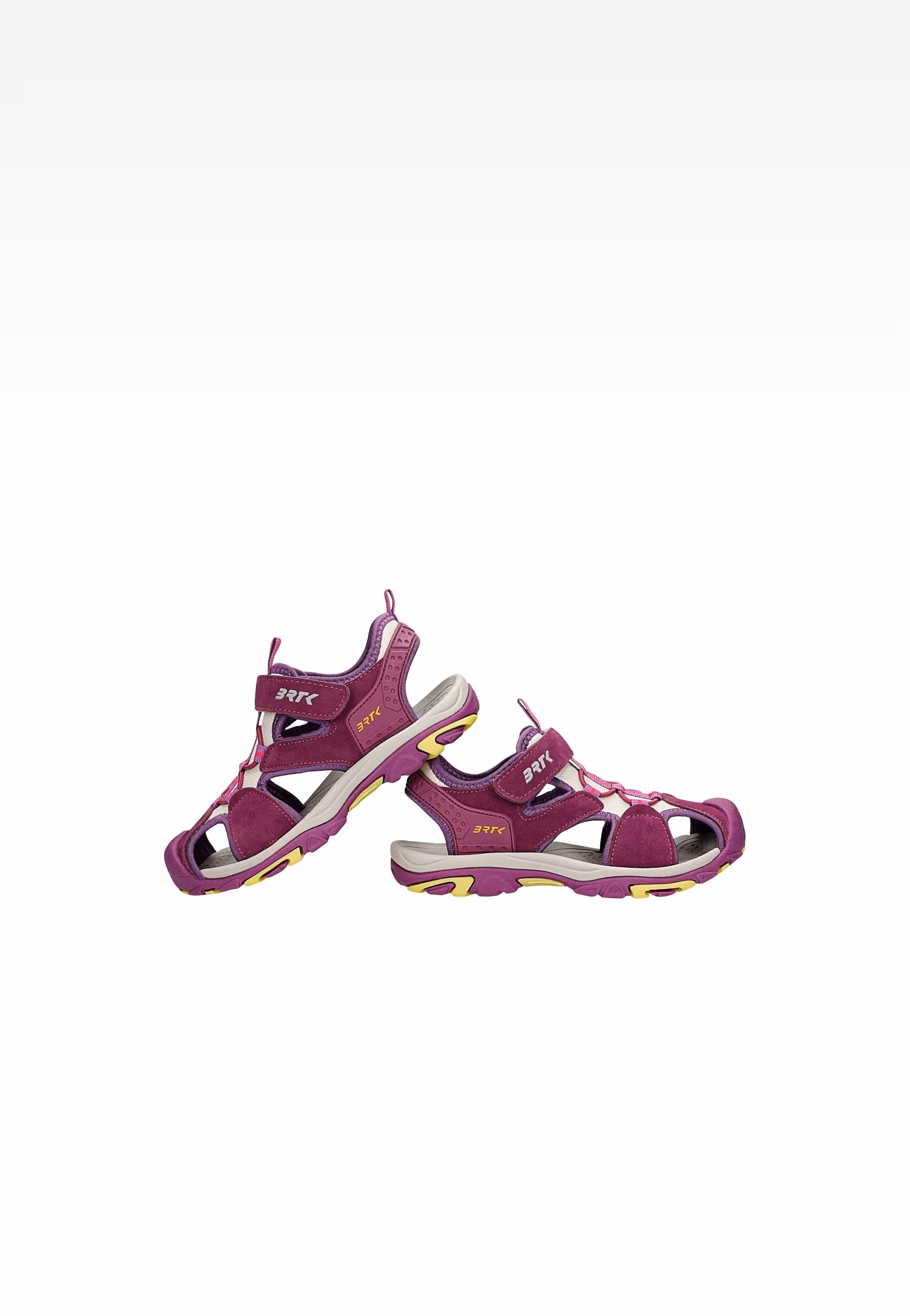 Sandały dziewczęce BARTEK 19042502 w kolorze różowym z zapięciem na rzepy