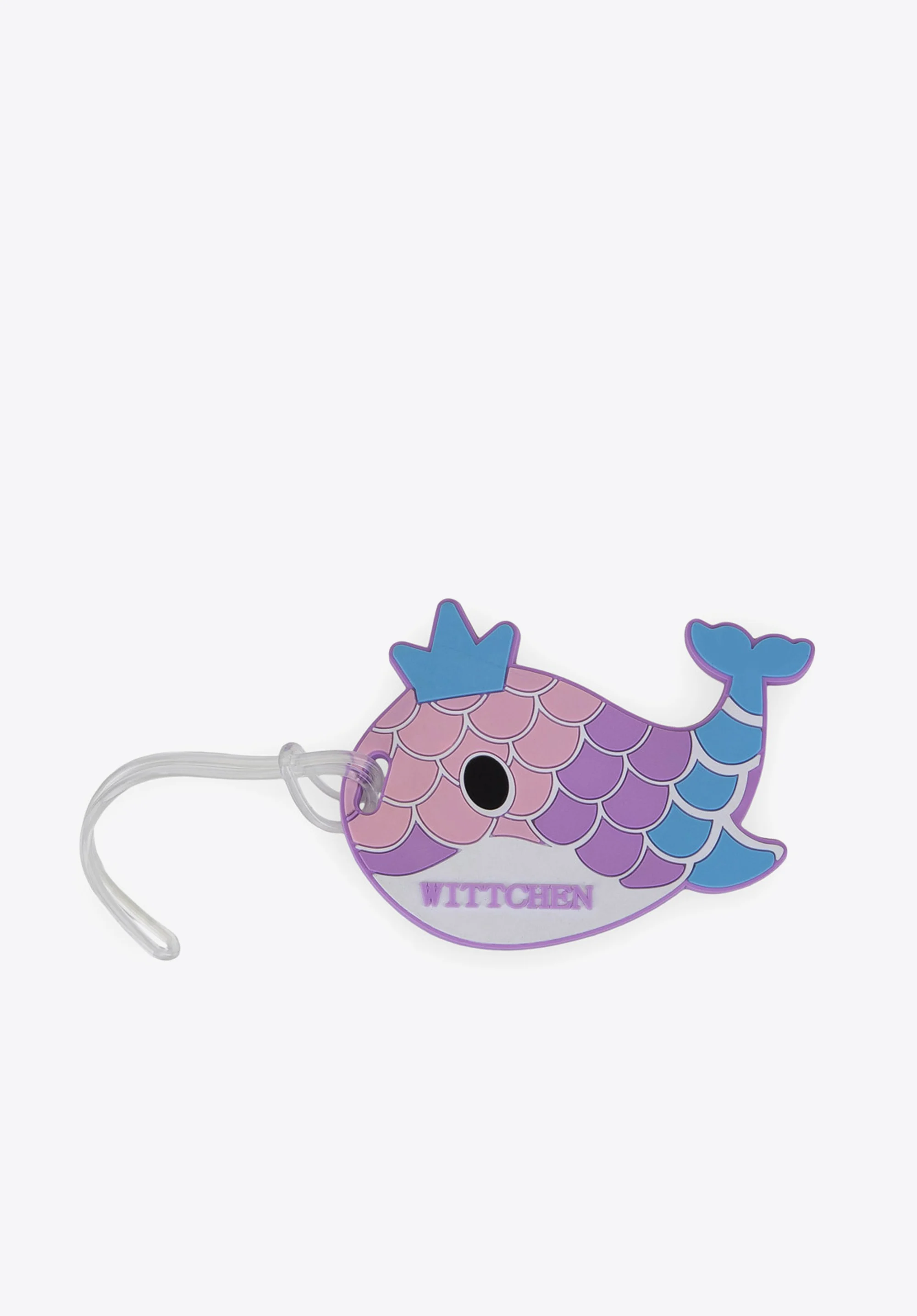 Identyfikator do bagażu z silikonu z grafiką