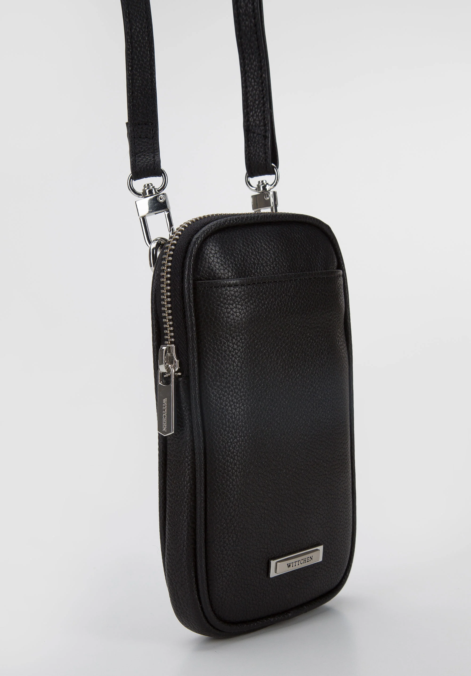 Męska torba na telefon skórzana