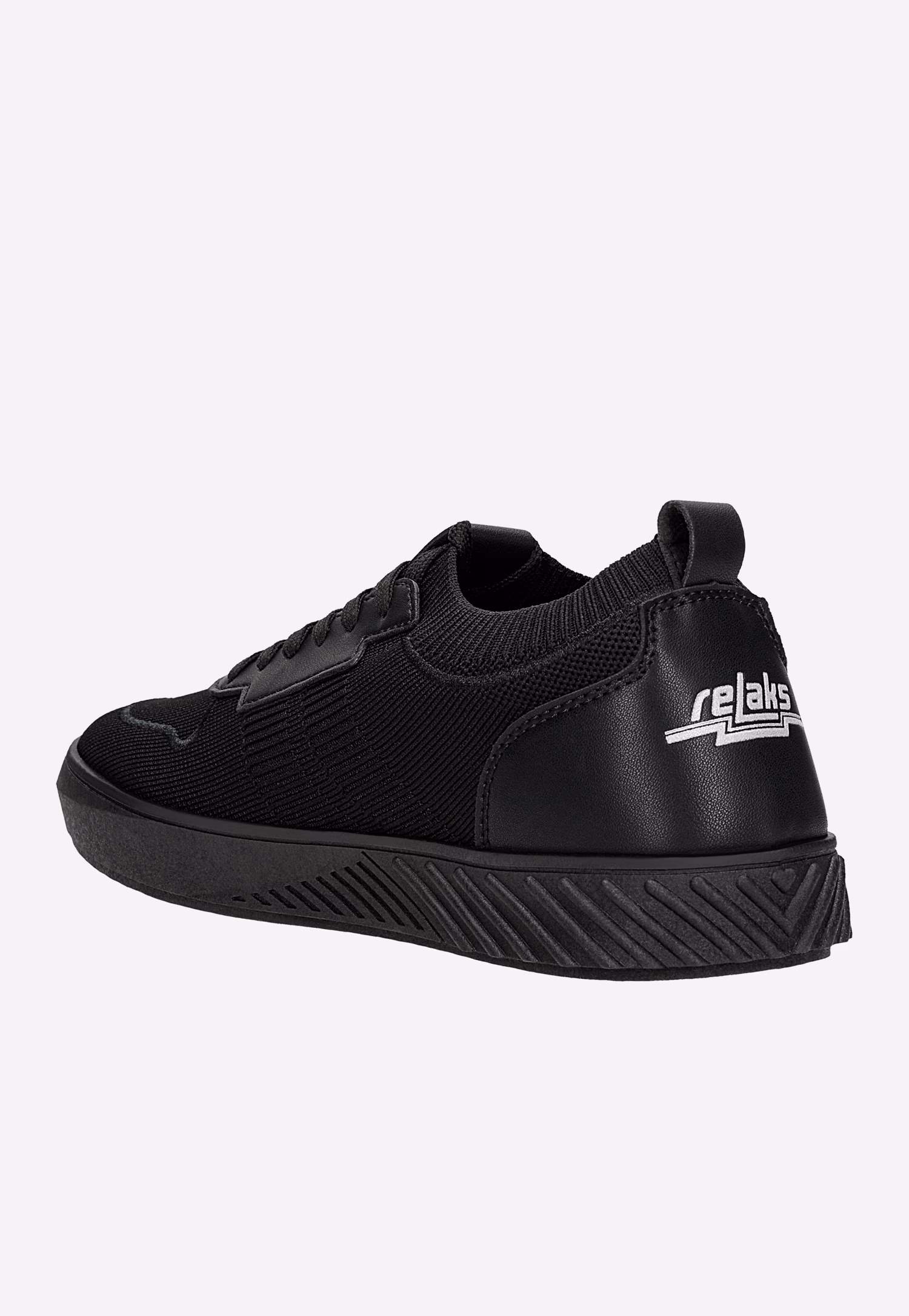 Białe męskie trampki RELAKS z materiału