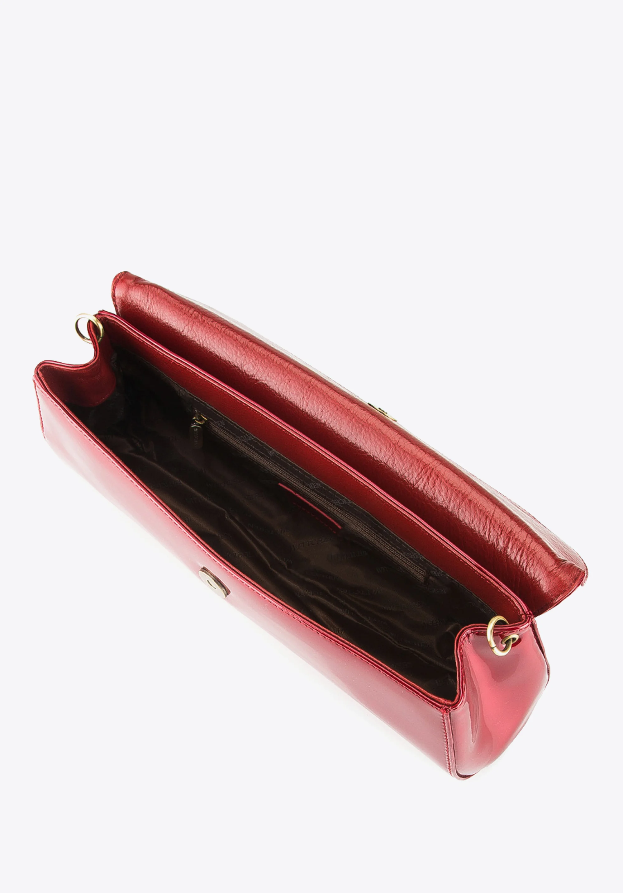 Kopertówka skórzana lakierowana