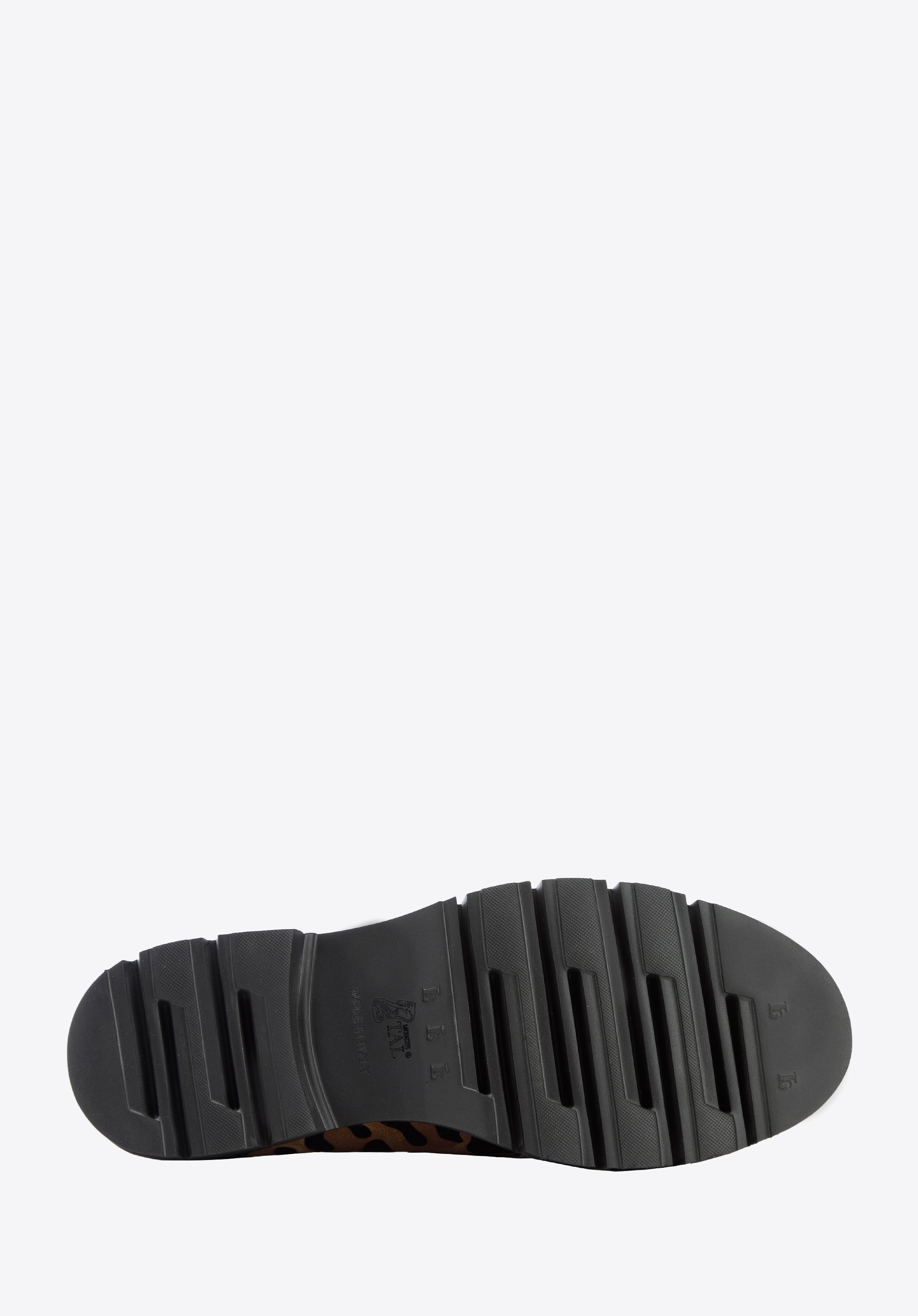 Damskie mokasyny zamszowe w zwierzęcy wzór