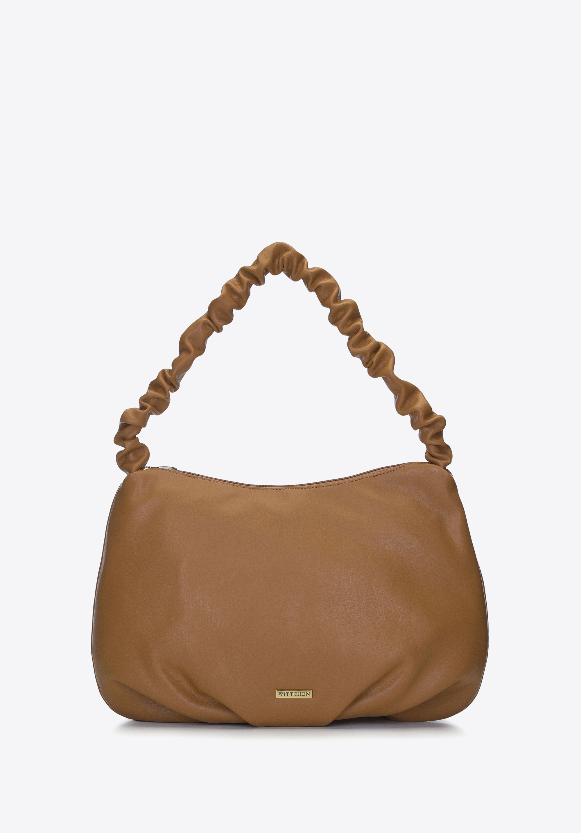 Torebka baguette z marszczonym uchem