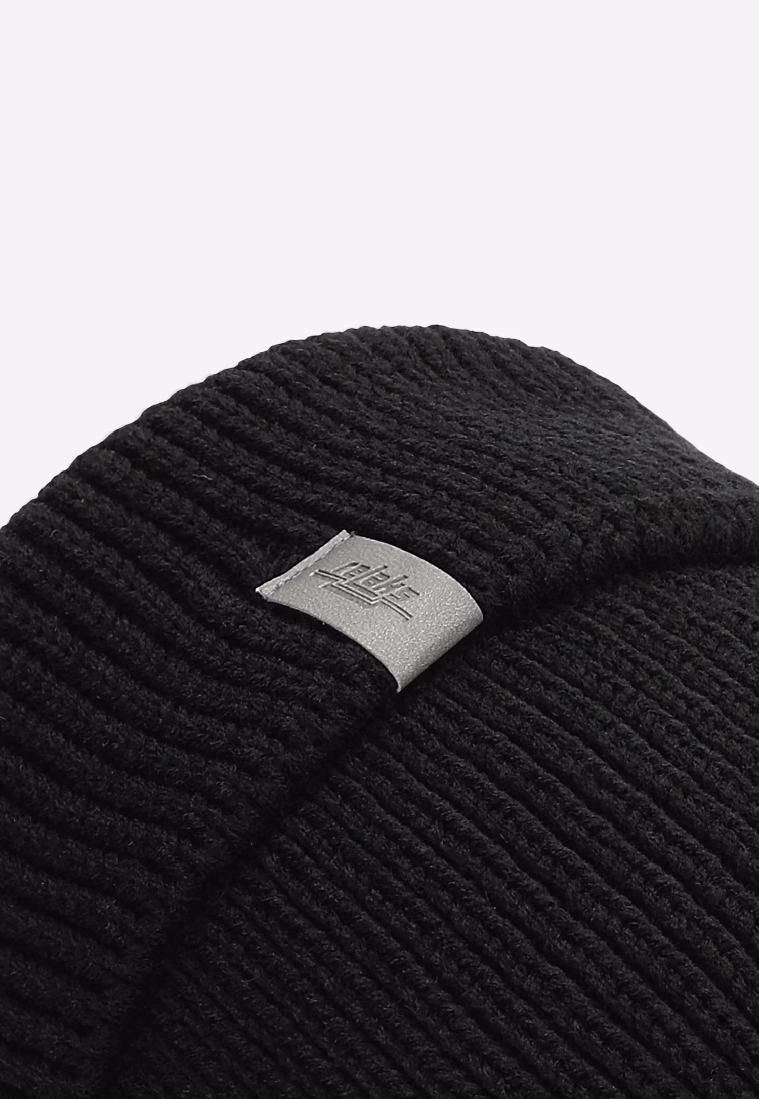 Ciepła czarna czapka męska RELAKS