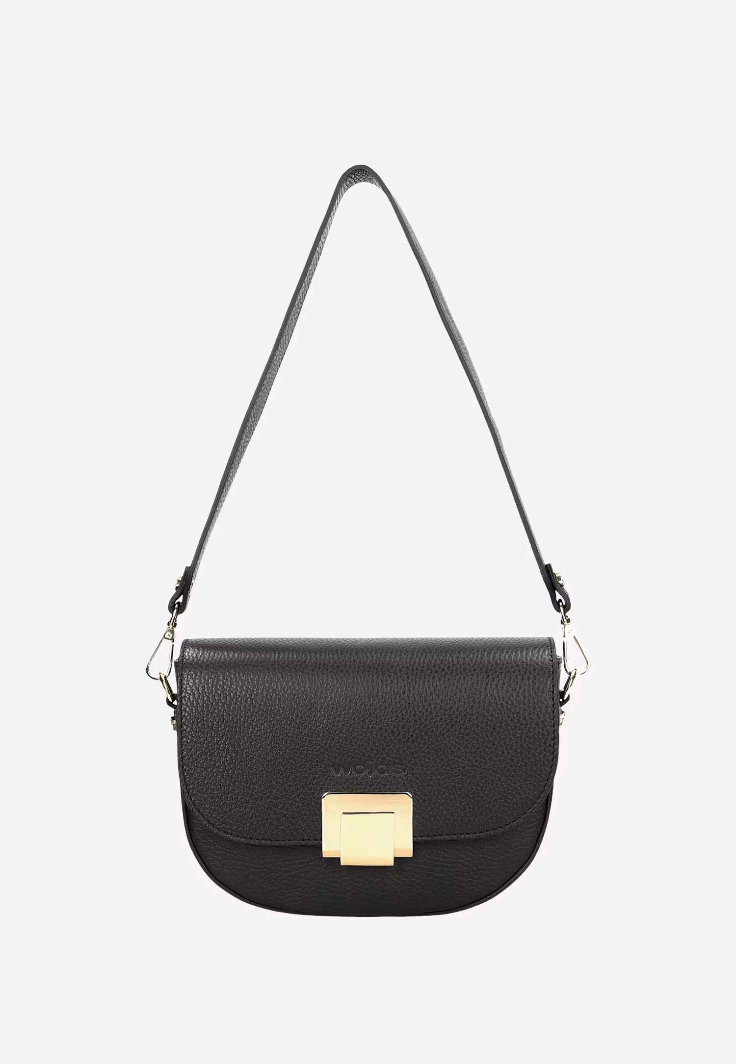 Beżowa półokrągła torebka damska