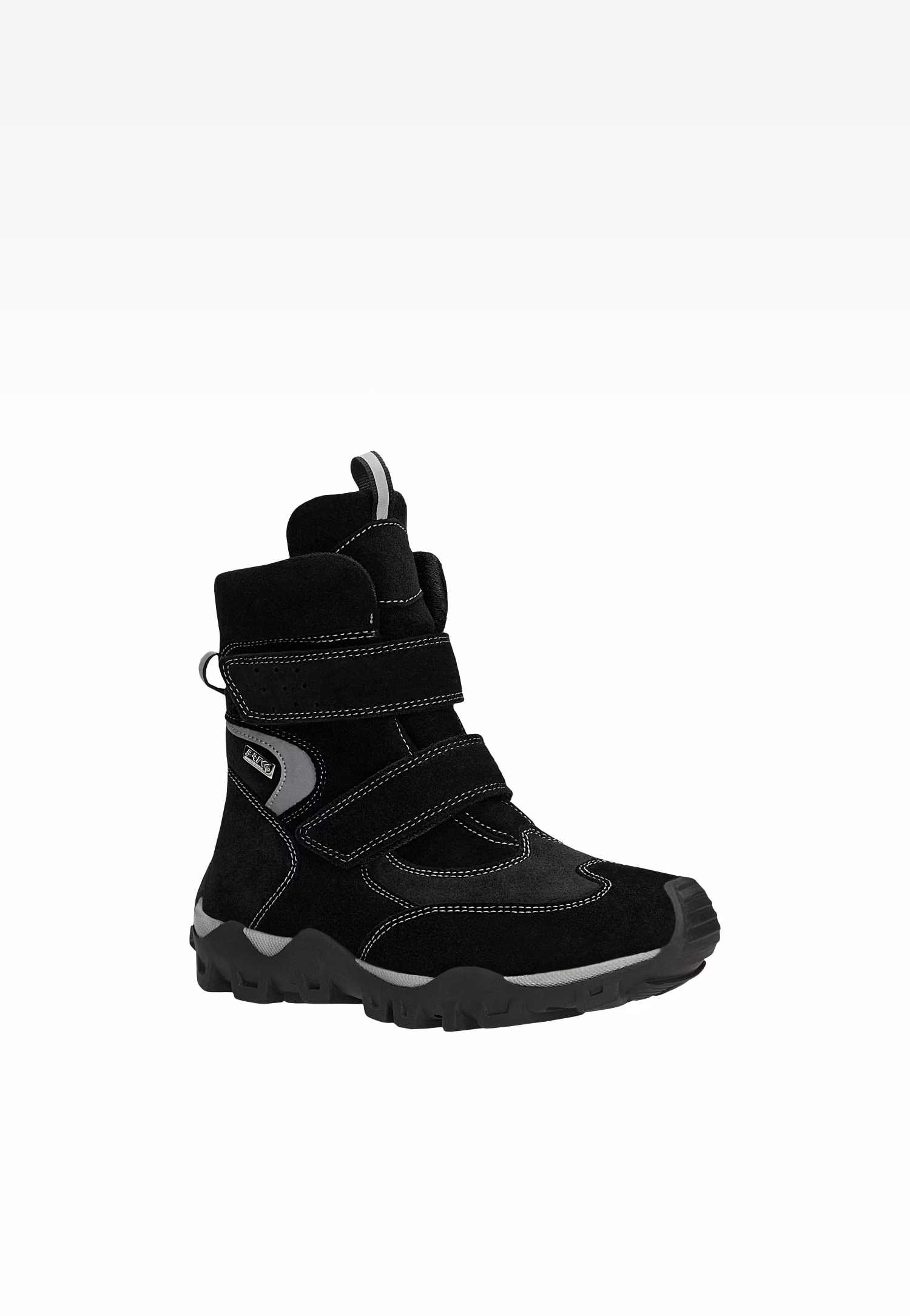 Trzewiki ocieplane BARTEK 14292021, czarno-pomarańczowe