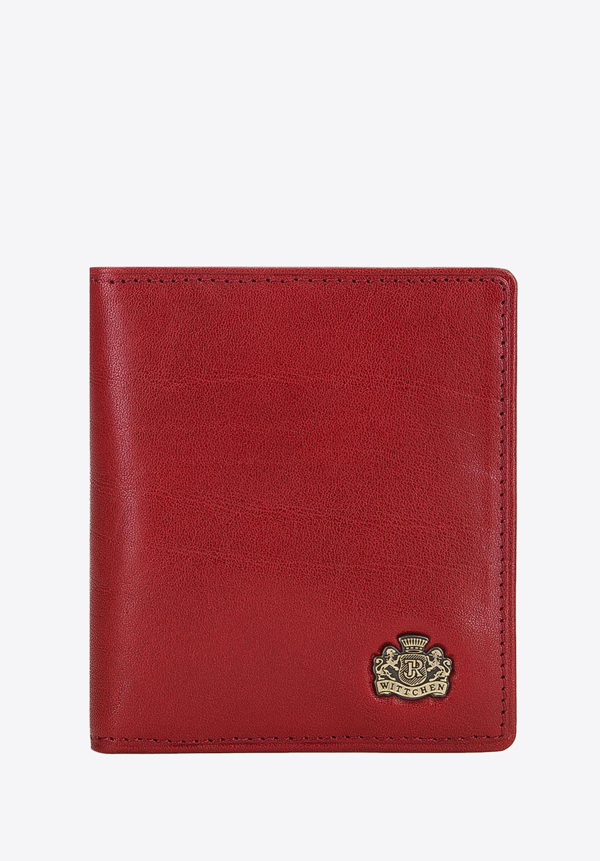 Etui na karty ze skóry z herbem  bez zapięcia