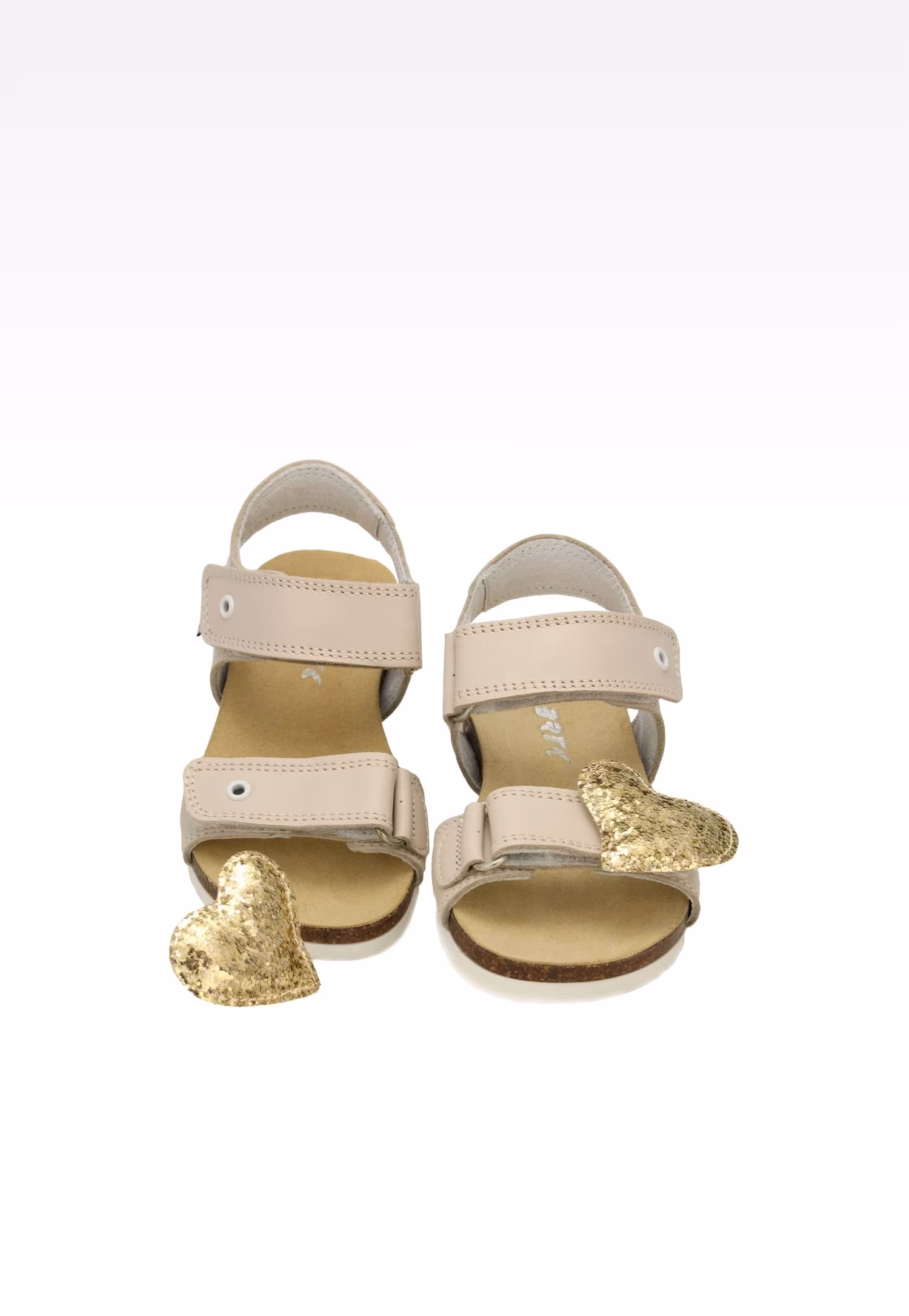 Sandały BARTEK 16183026, dla dziewcząt, beżowo-biały
