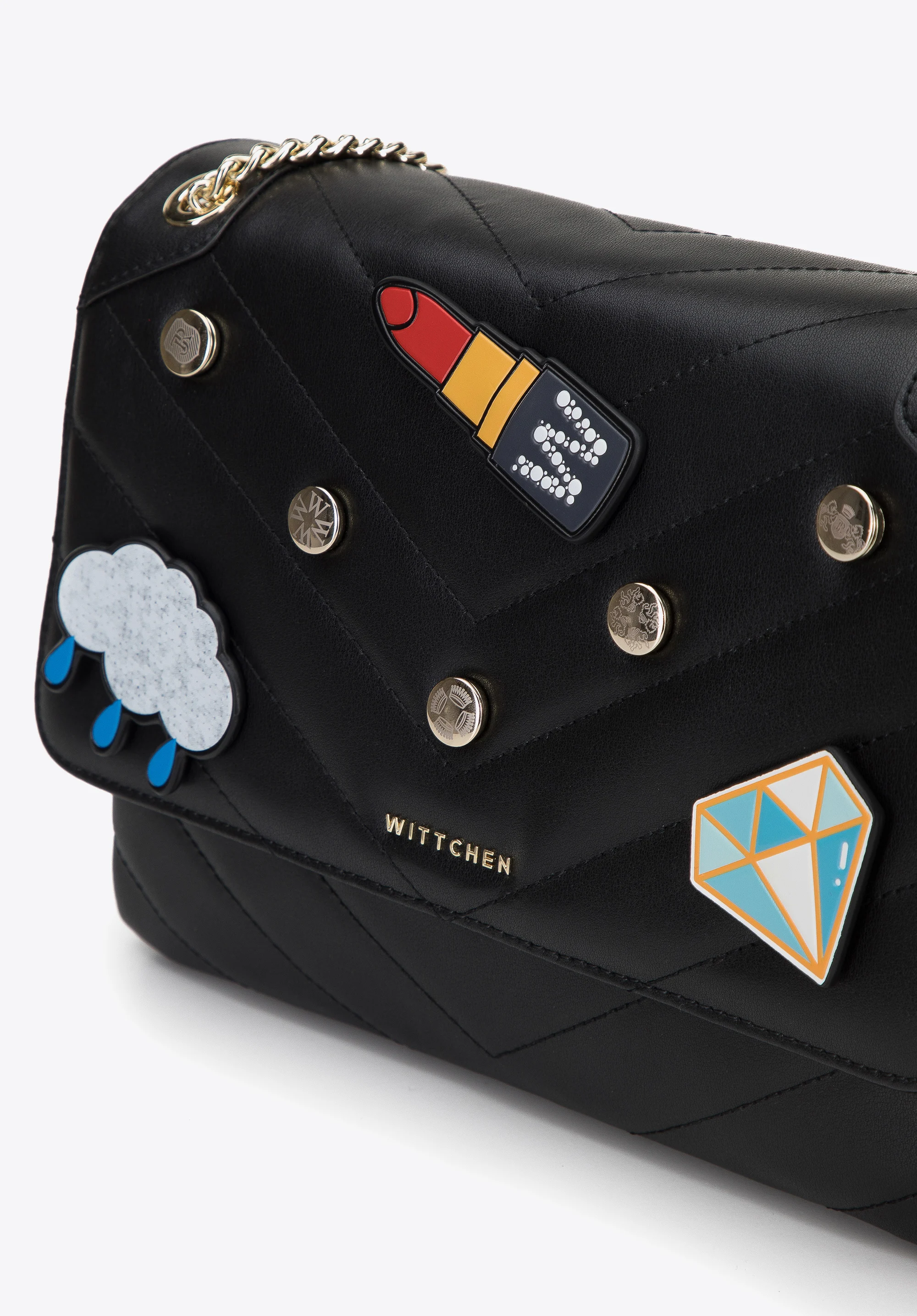 Zestaw przypinek skórzanych – 3 sztuki