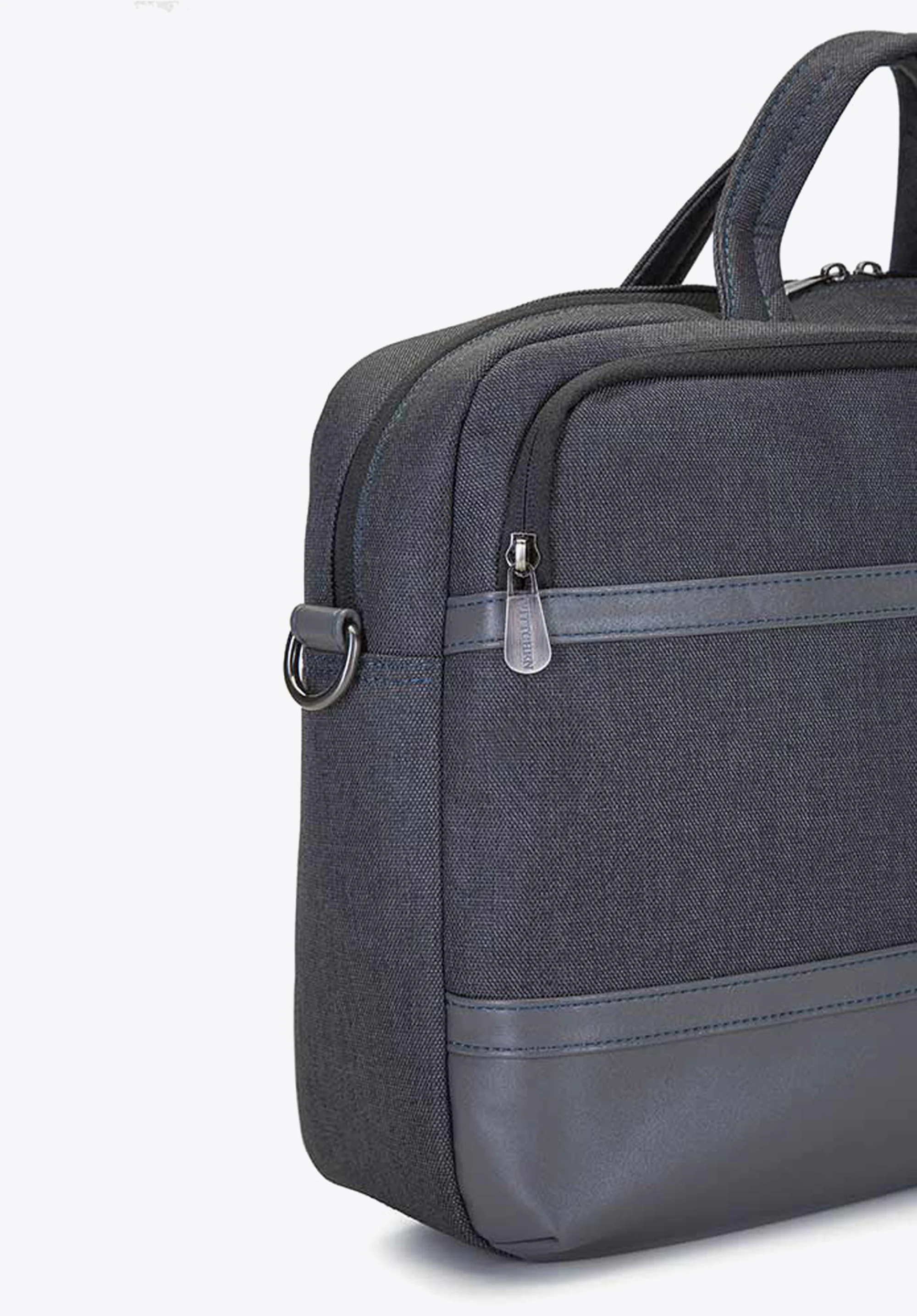 Męska torba na laptopa 15,6” z panelem z ekoskóry