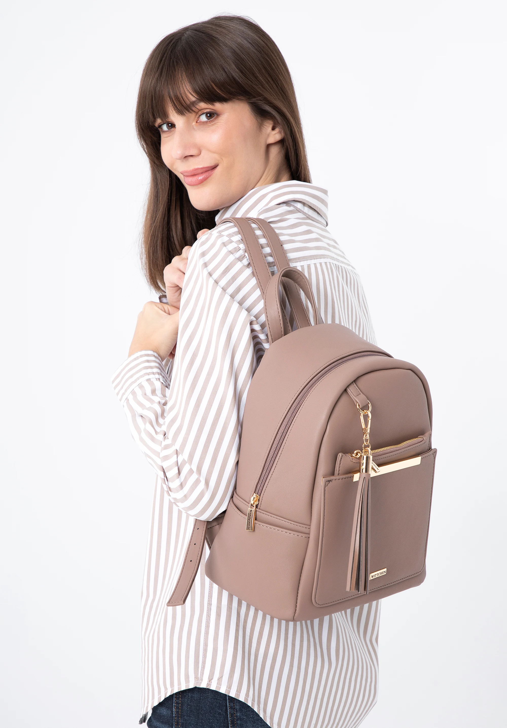 Damski plecak z ekoskóry pro-eco