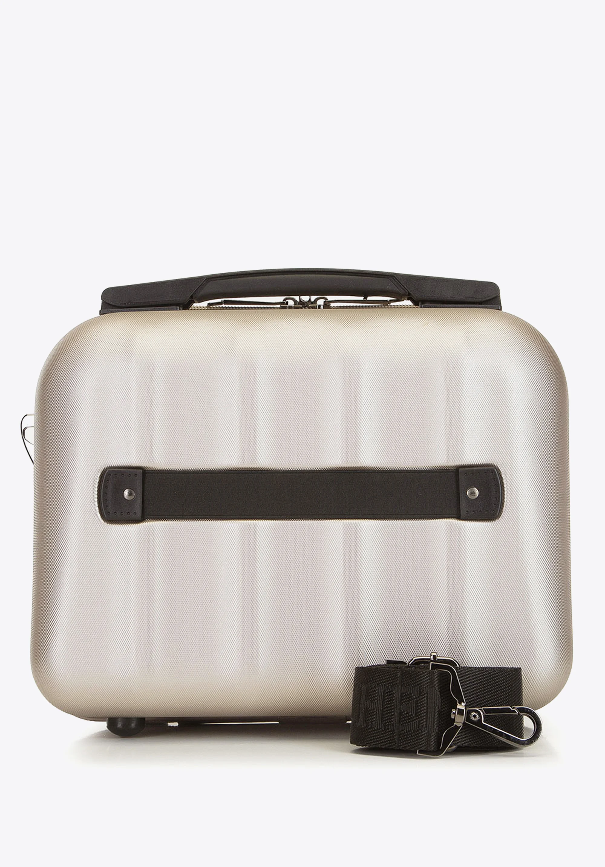 Walizka kabinowa z polikarbonu fakturowana