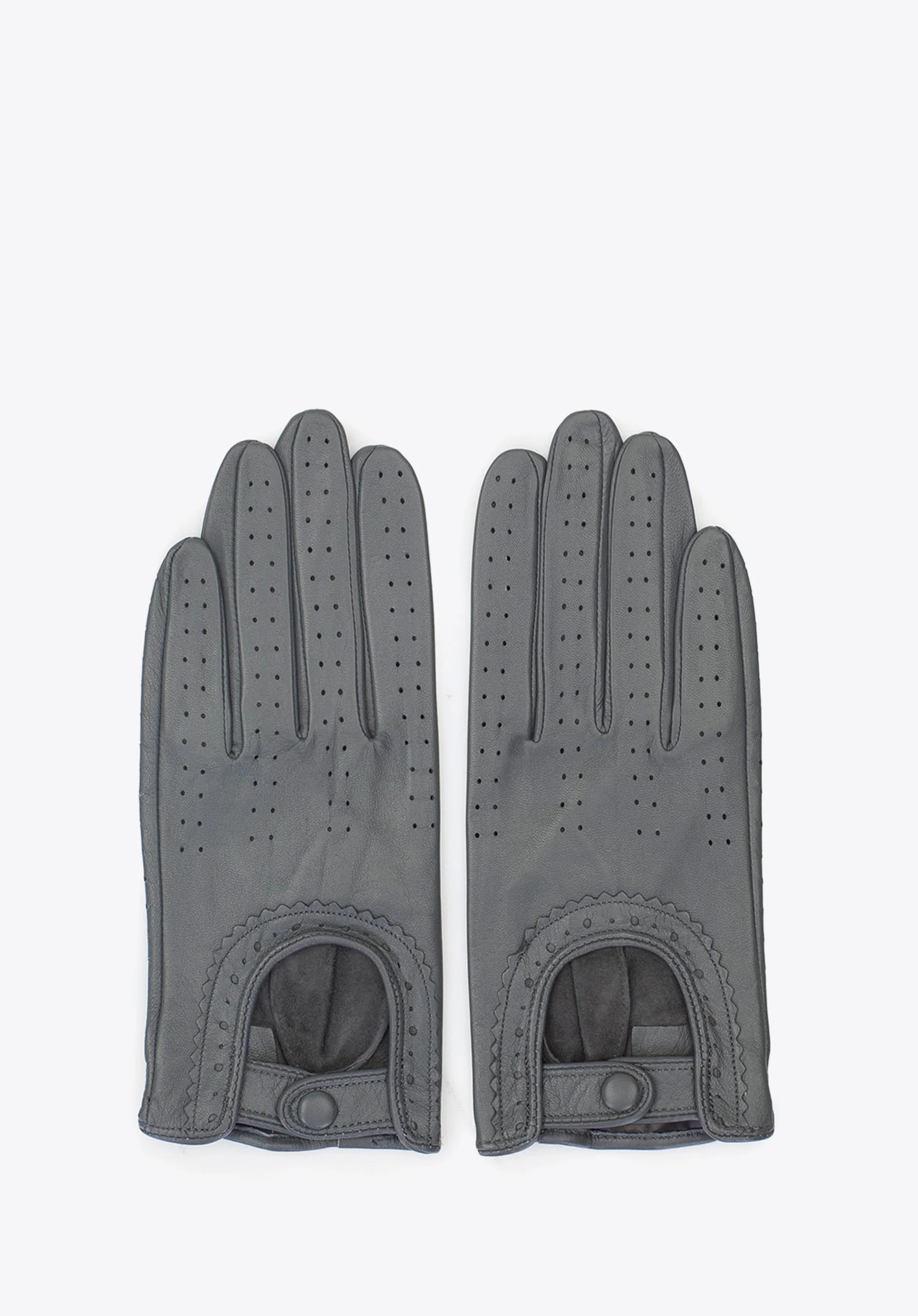 Damskie rękawiczki skórzane samochodowe