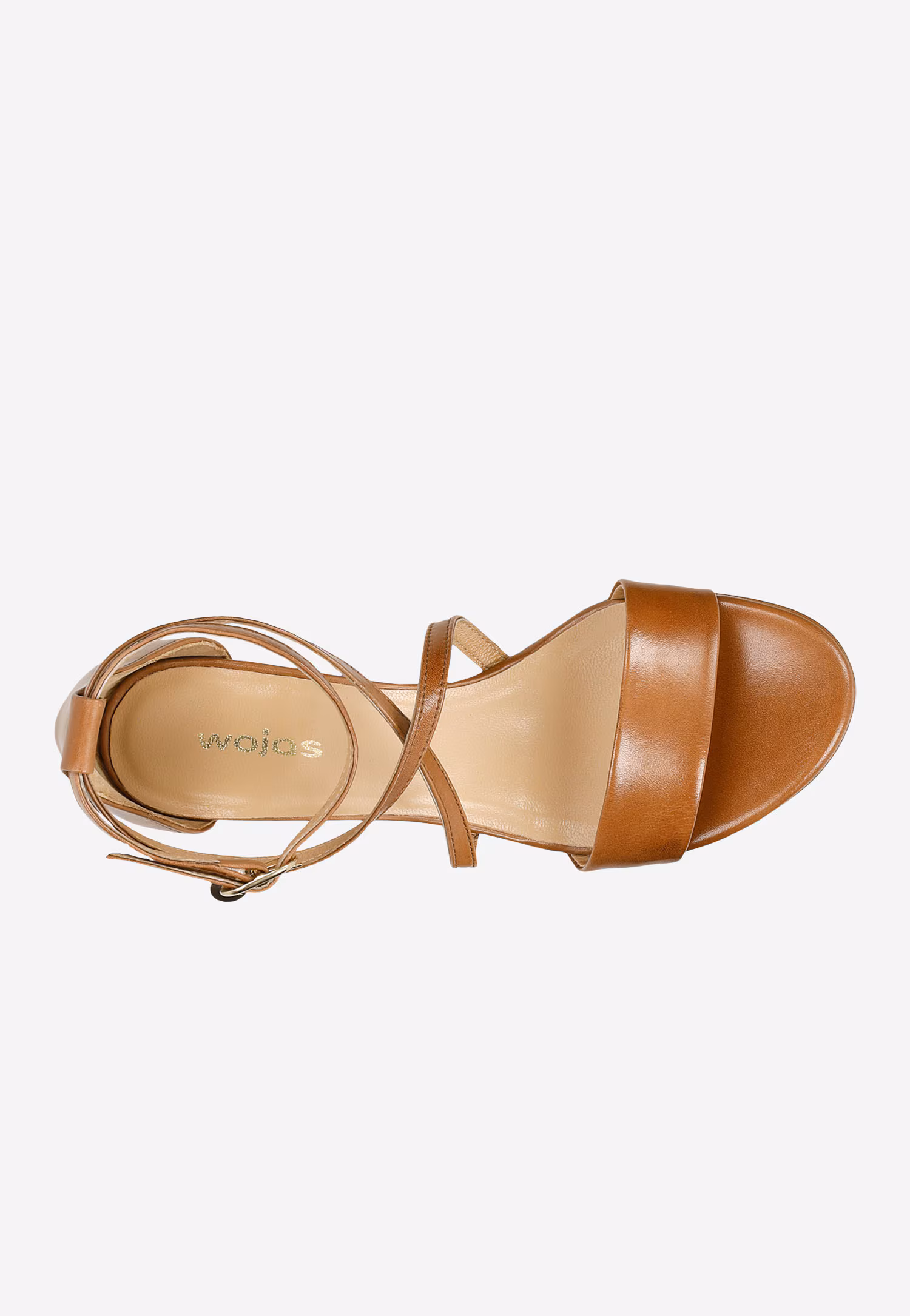 Czarne sandały damskie z krzyżującymi się paskami