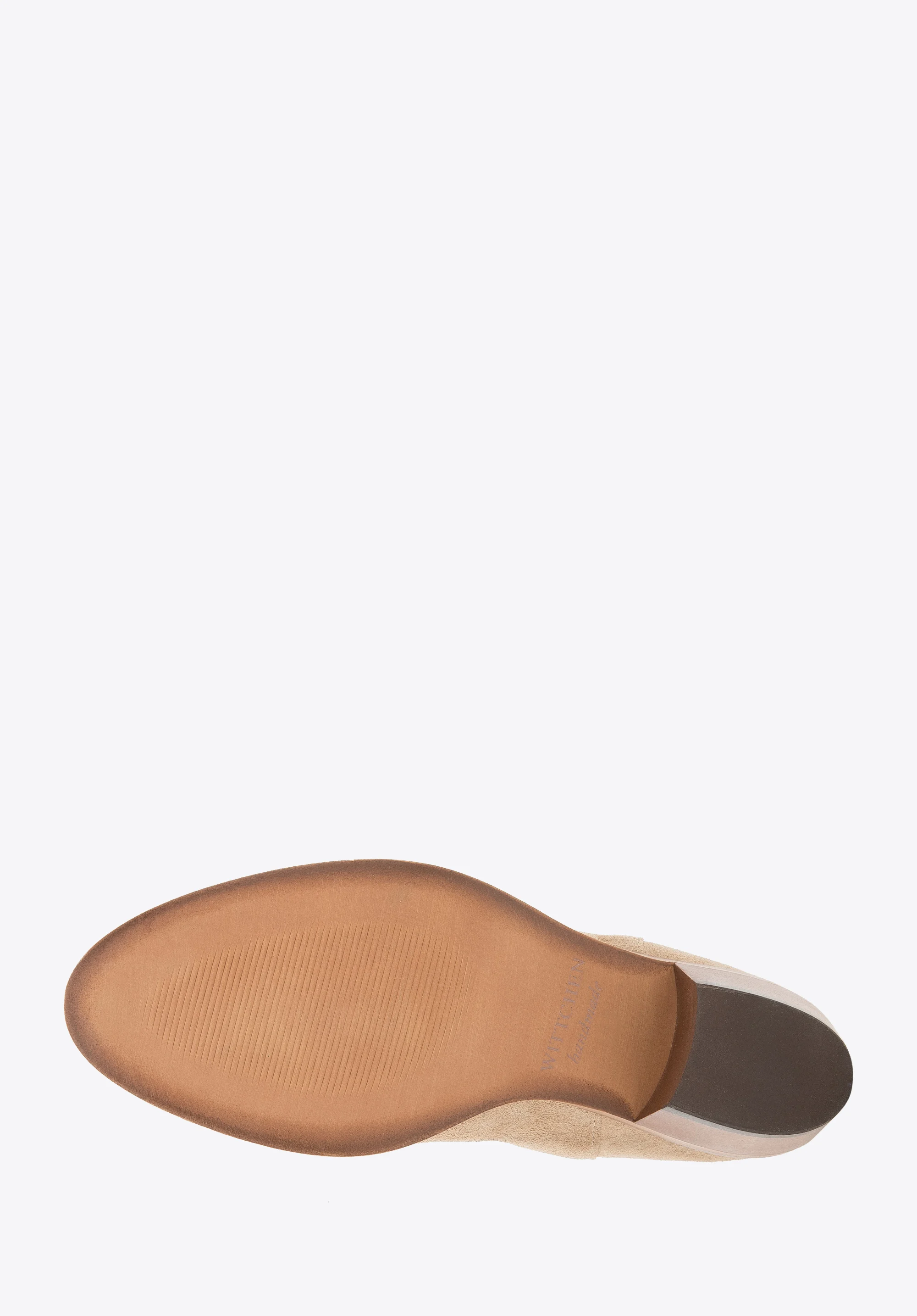 Kowbojki zamszowe haftowane wysokie