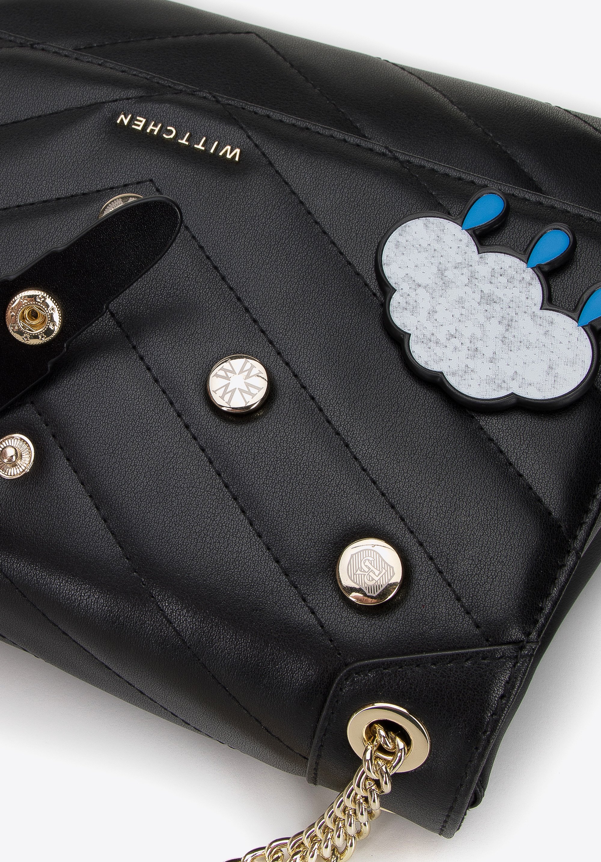 Zestaw przypinek skórzanych – 3 sztuki