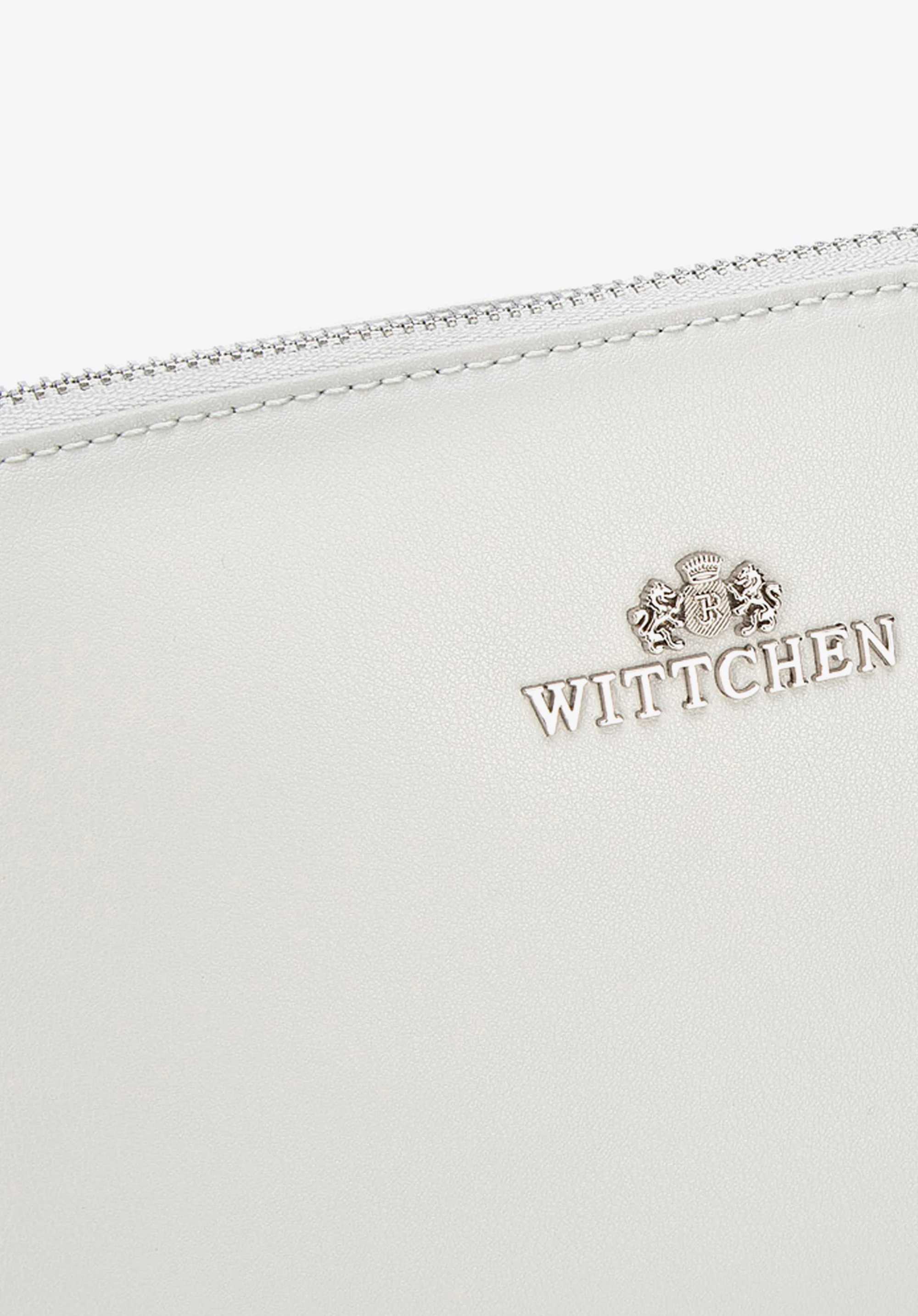 Damska listonoszka ze skóry metaliczna