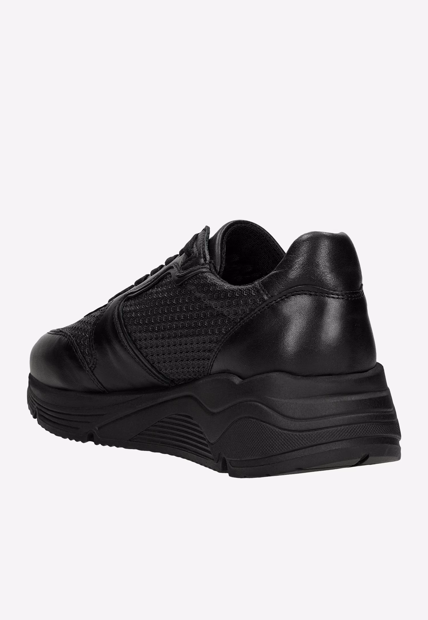 Czarne całoroczne sneakersy męskie