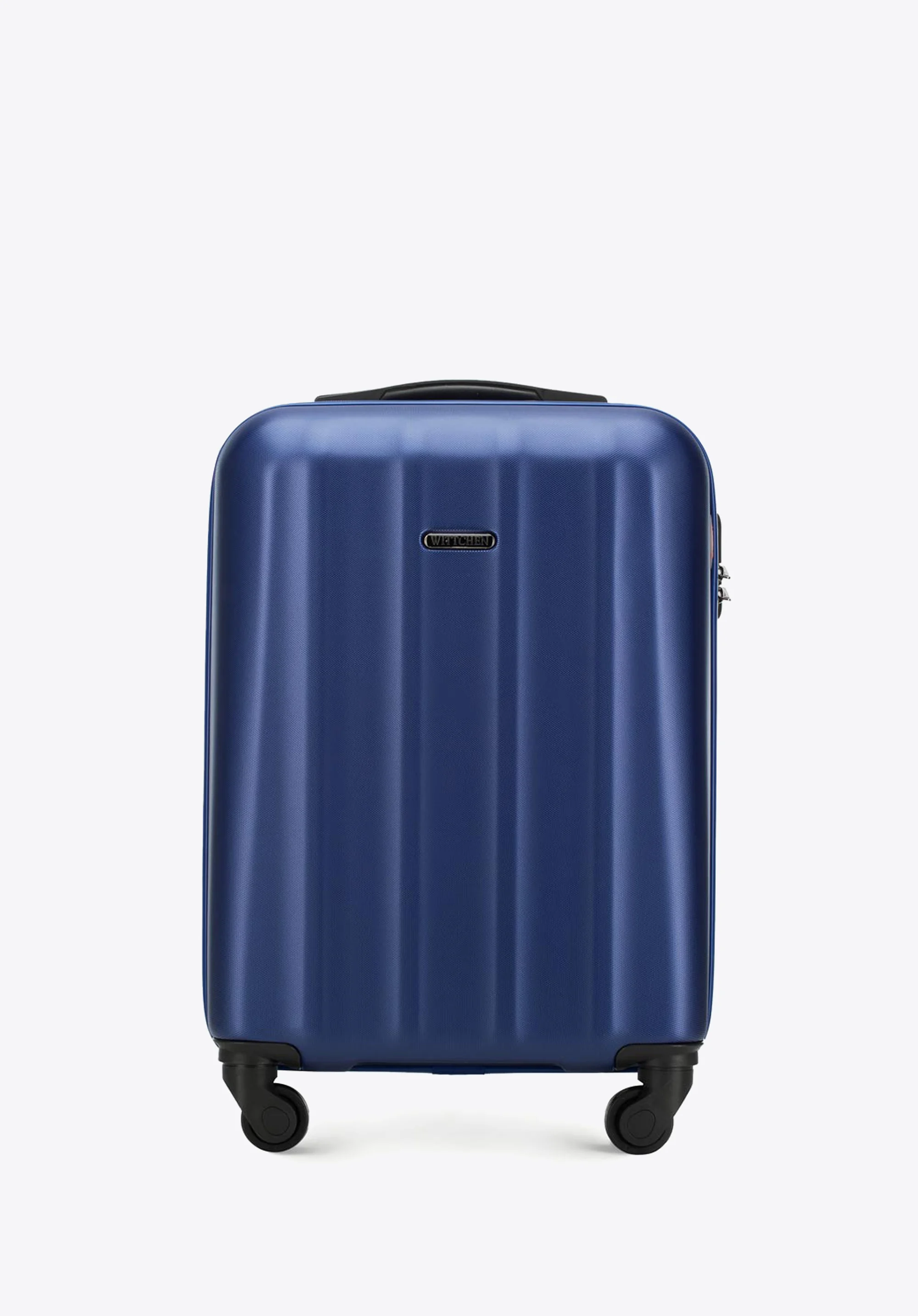 Walizka kabinowa z polikarbonu fakturowana