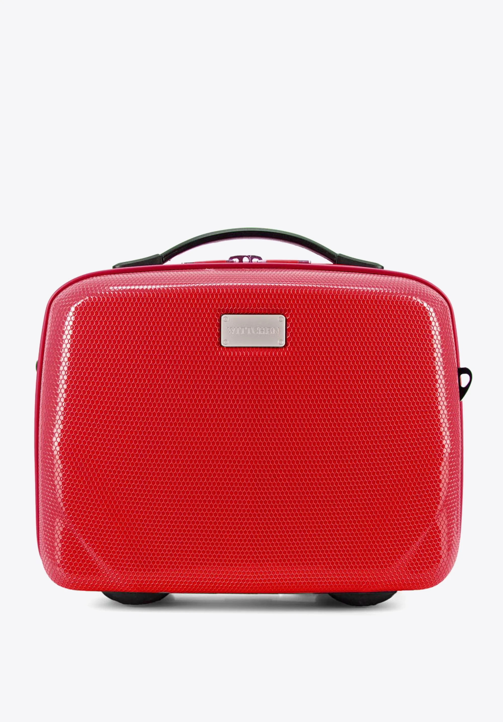 Walizka kabinowa z polikarbonu jednokolorowa