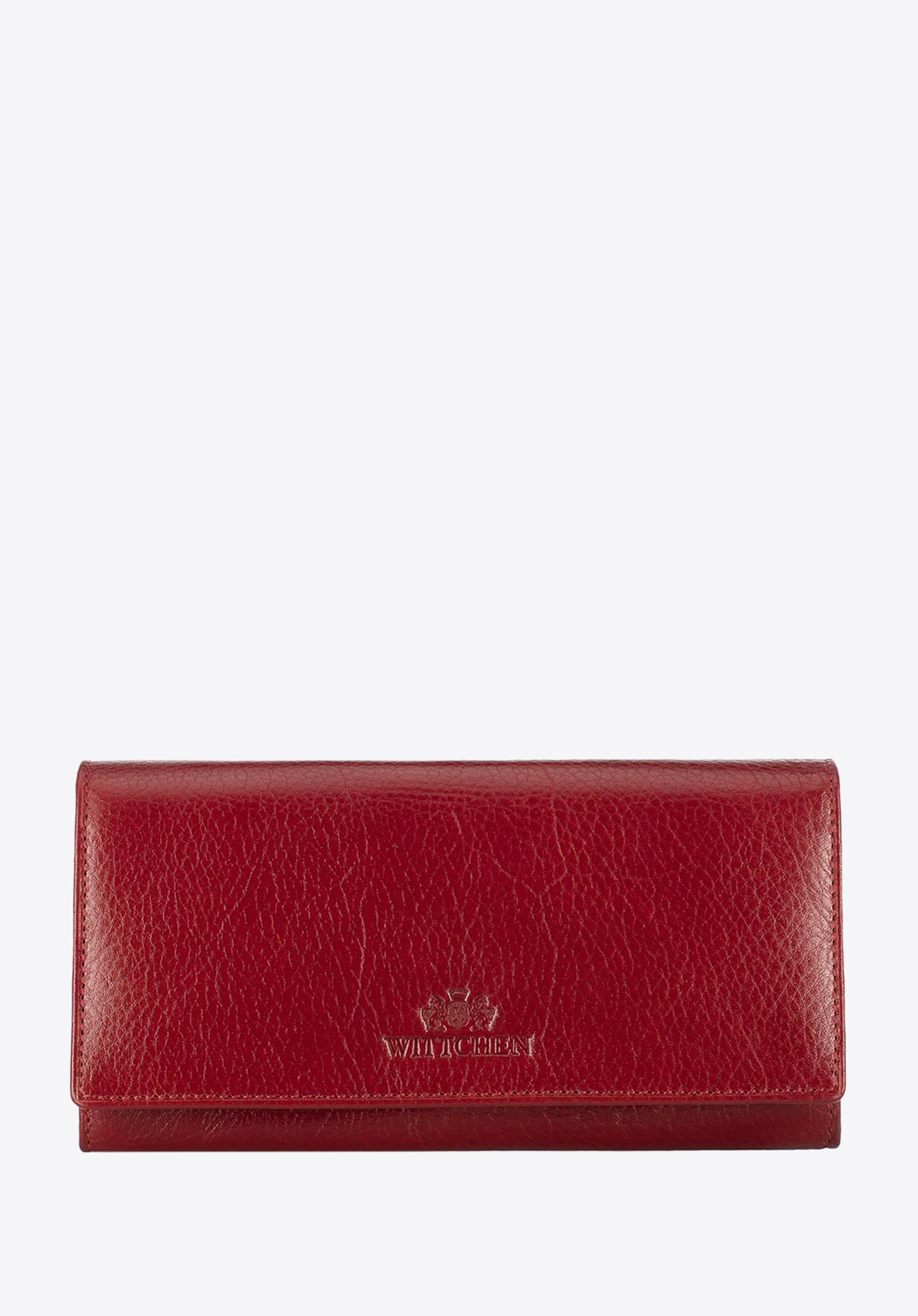 Damski duży portfel ze skóry naturalnej mieszczący dowód rejestracyjny