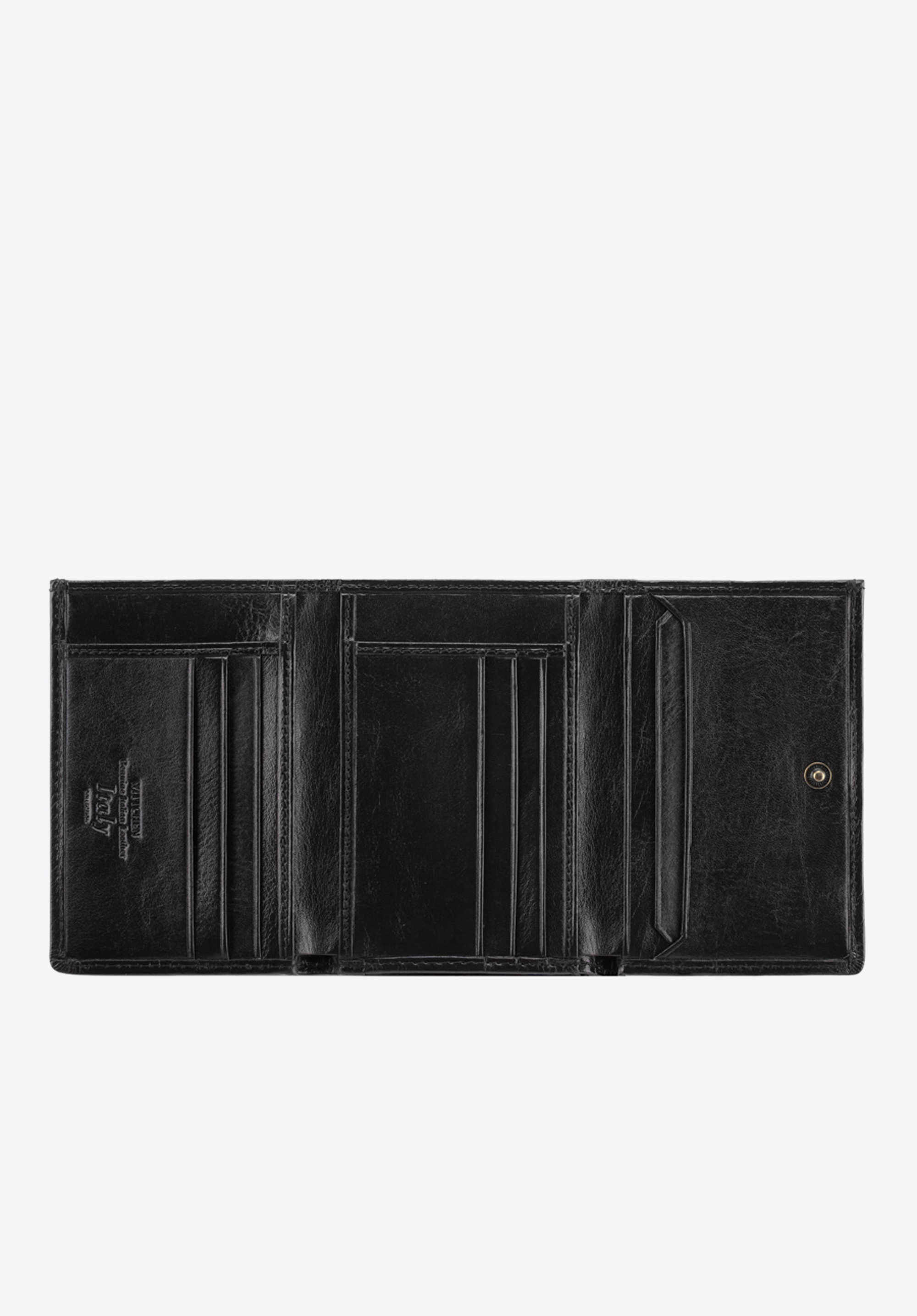 Damski portfel skórzany poziomy