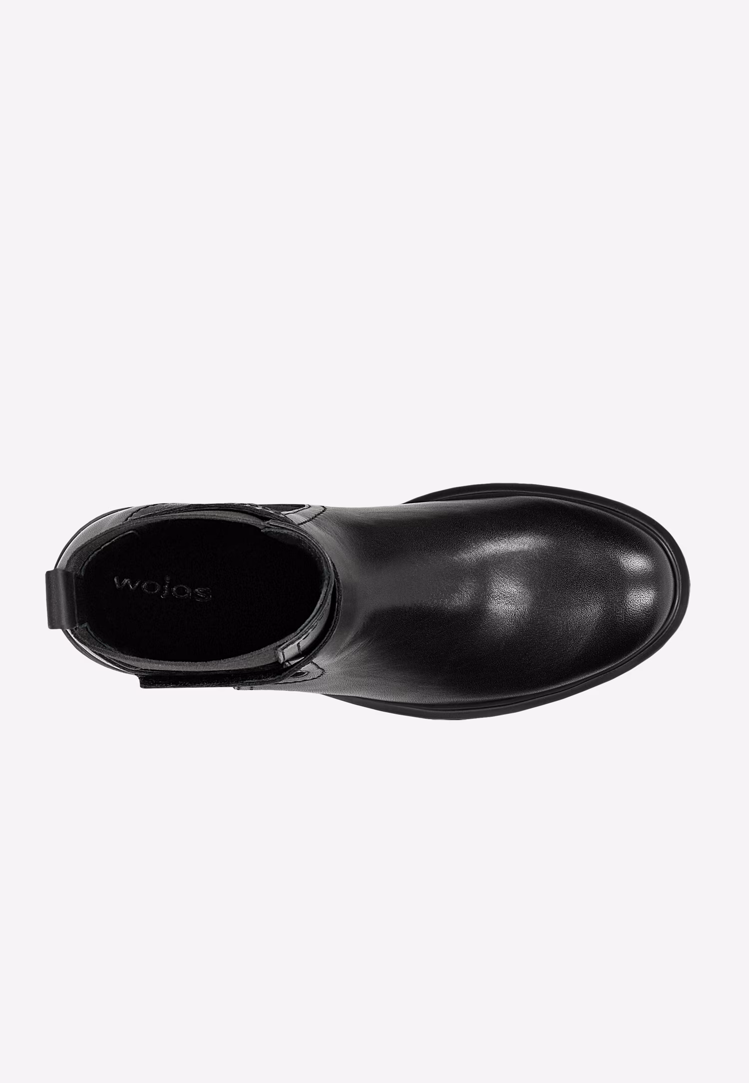 Wysokie sztyblety damskie ze skóry licowej