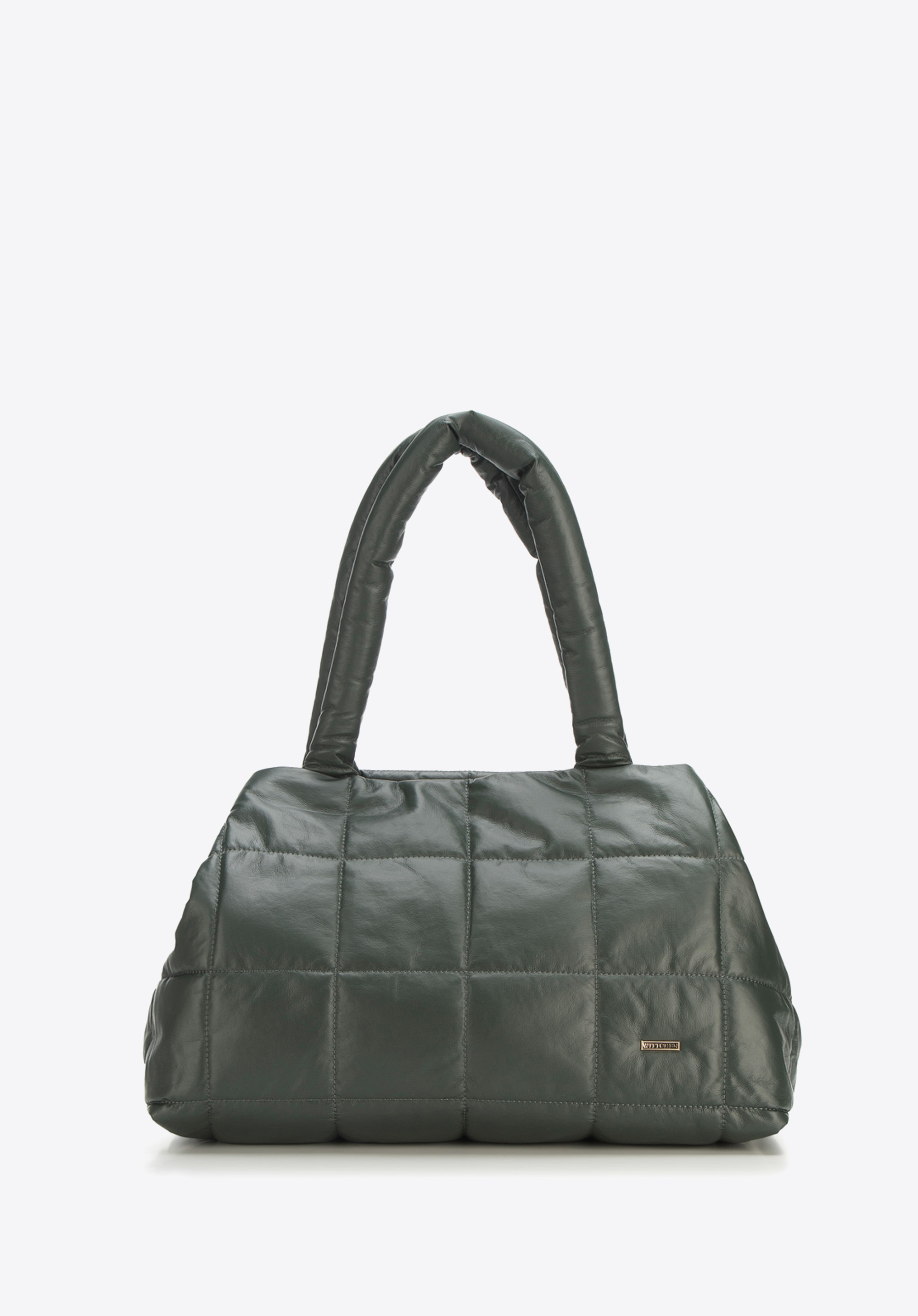 Torebka shopperka pikowana duża