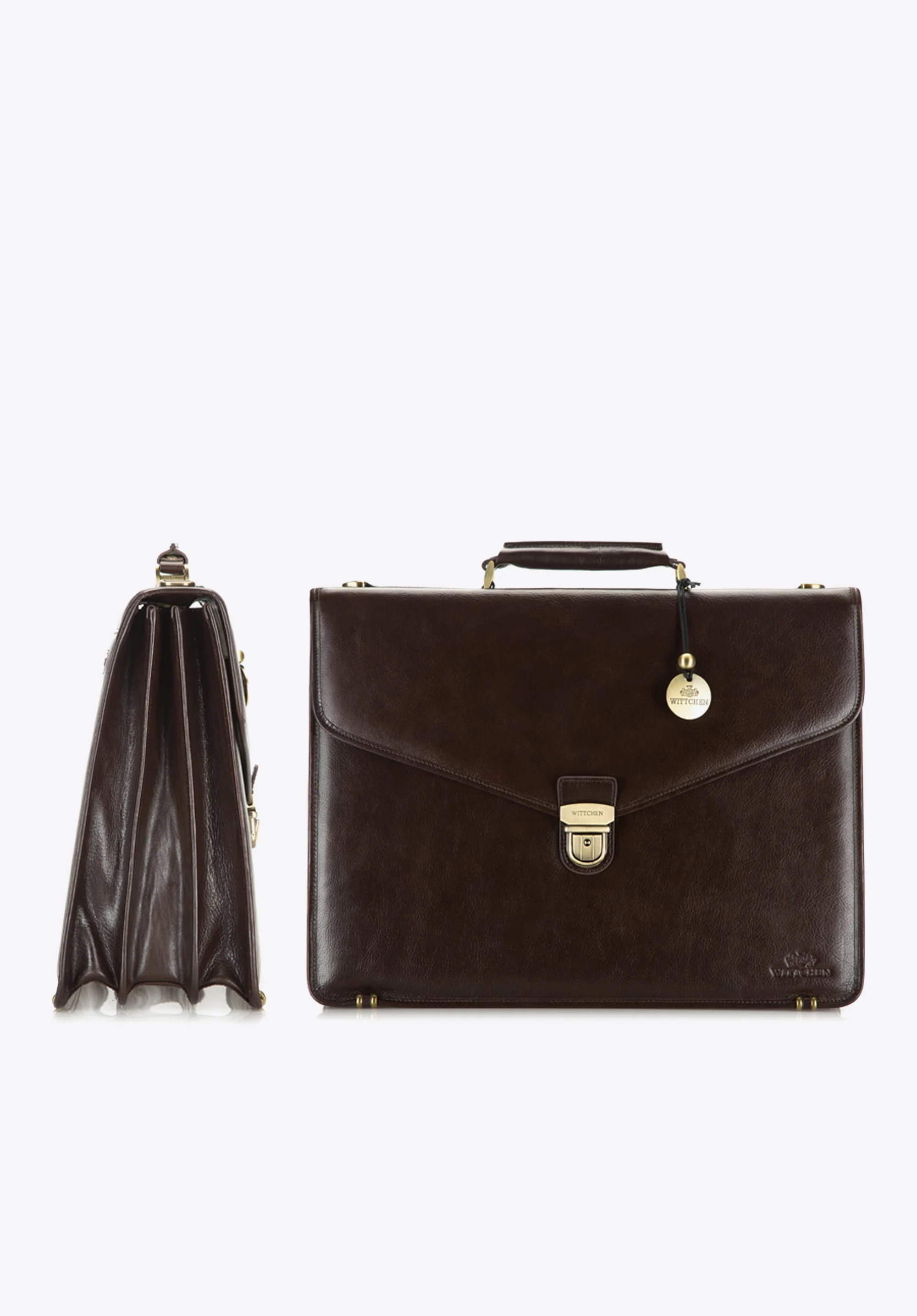 Teczka ze skóry retro