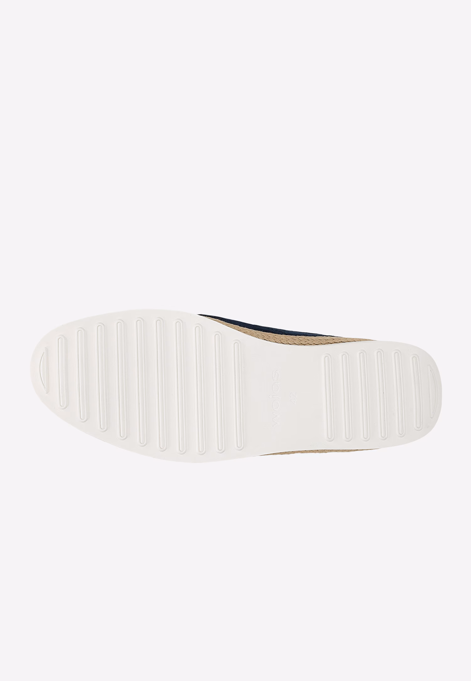 Beżowe wsuwane półbuty męskie ze skórzaną wstawką