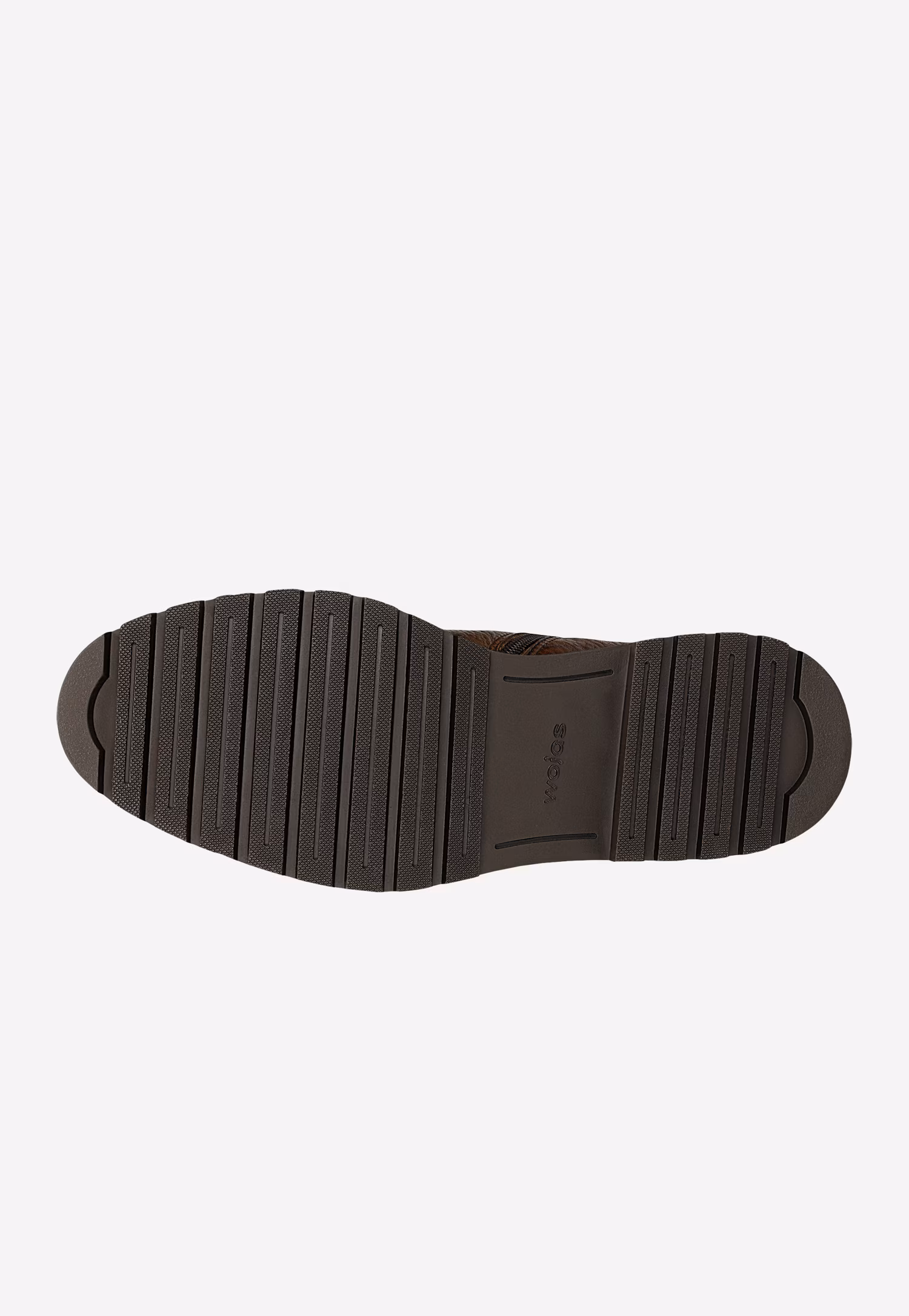 Brązowe skórzane workery męskie