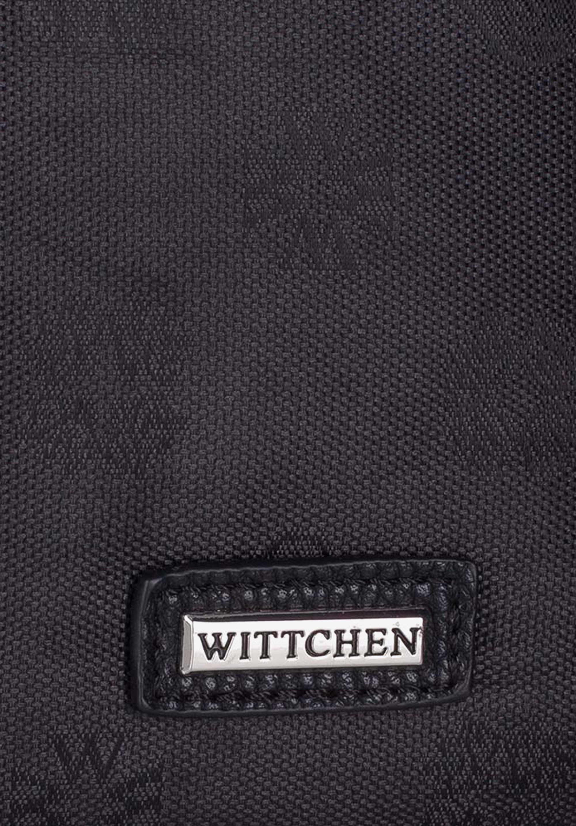 Damska listonoszka z tkaniny w logo z suwakiem