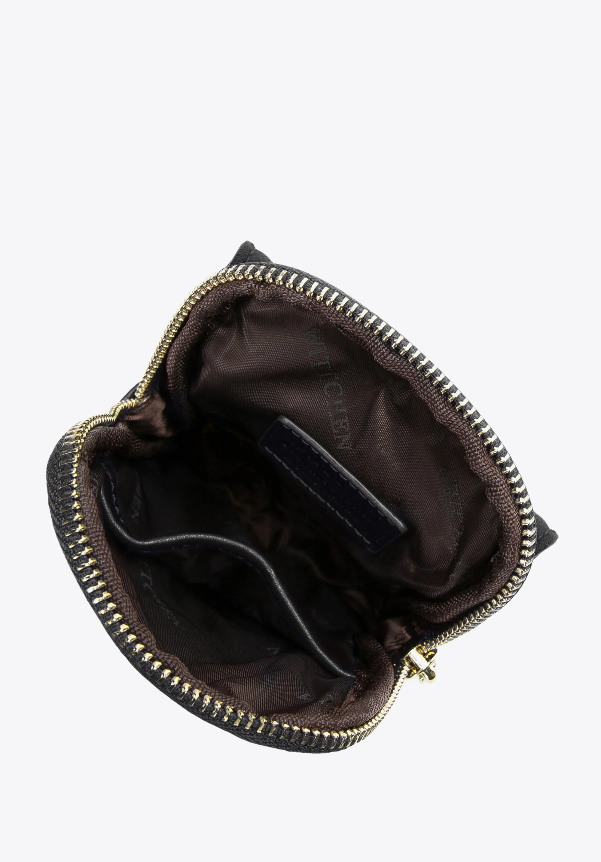 Damska minitorebka z pikowanej skóry