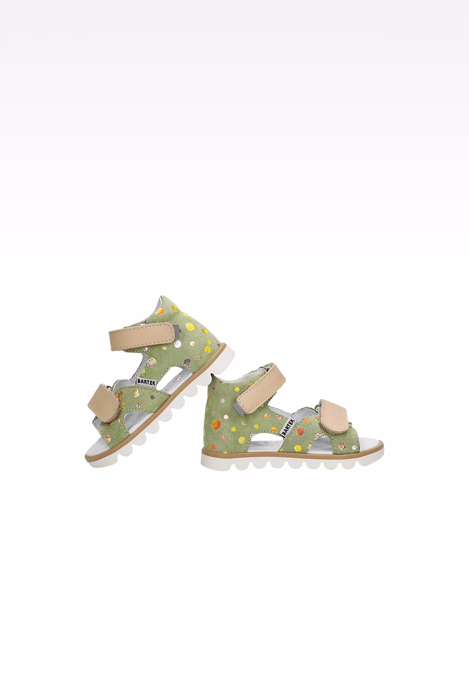 Różowe sandały dziewczęce 11227016 z błyszczącą ozdobą