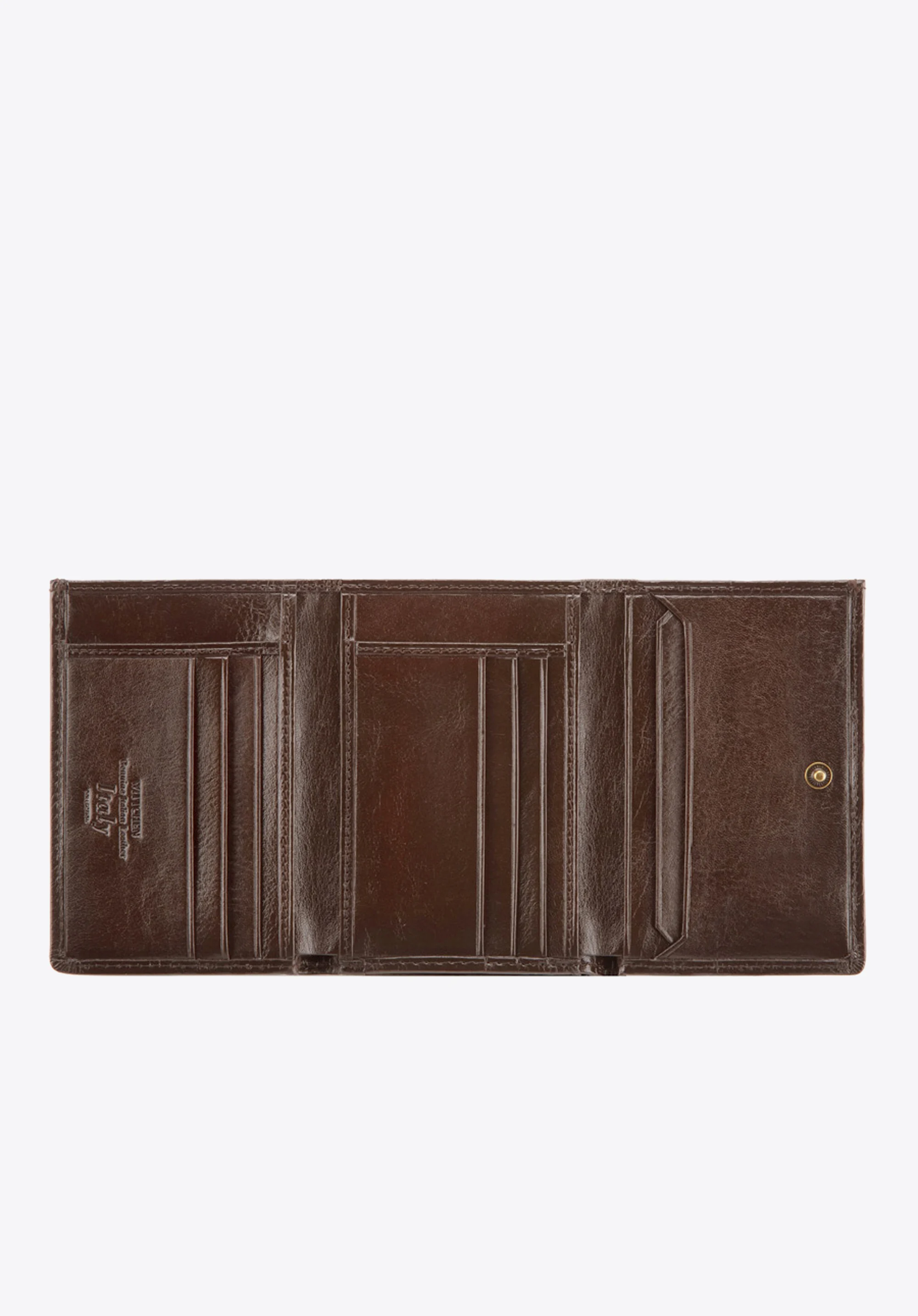 Damski portfel skórzany poziomy