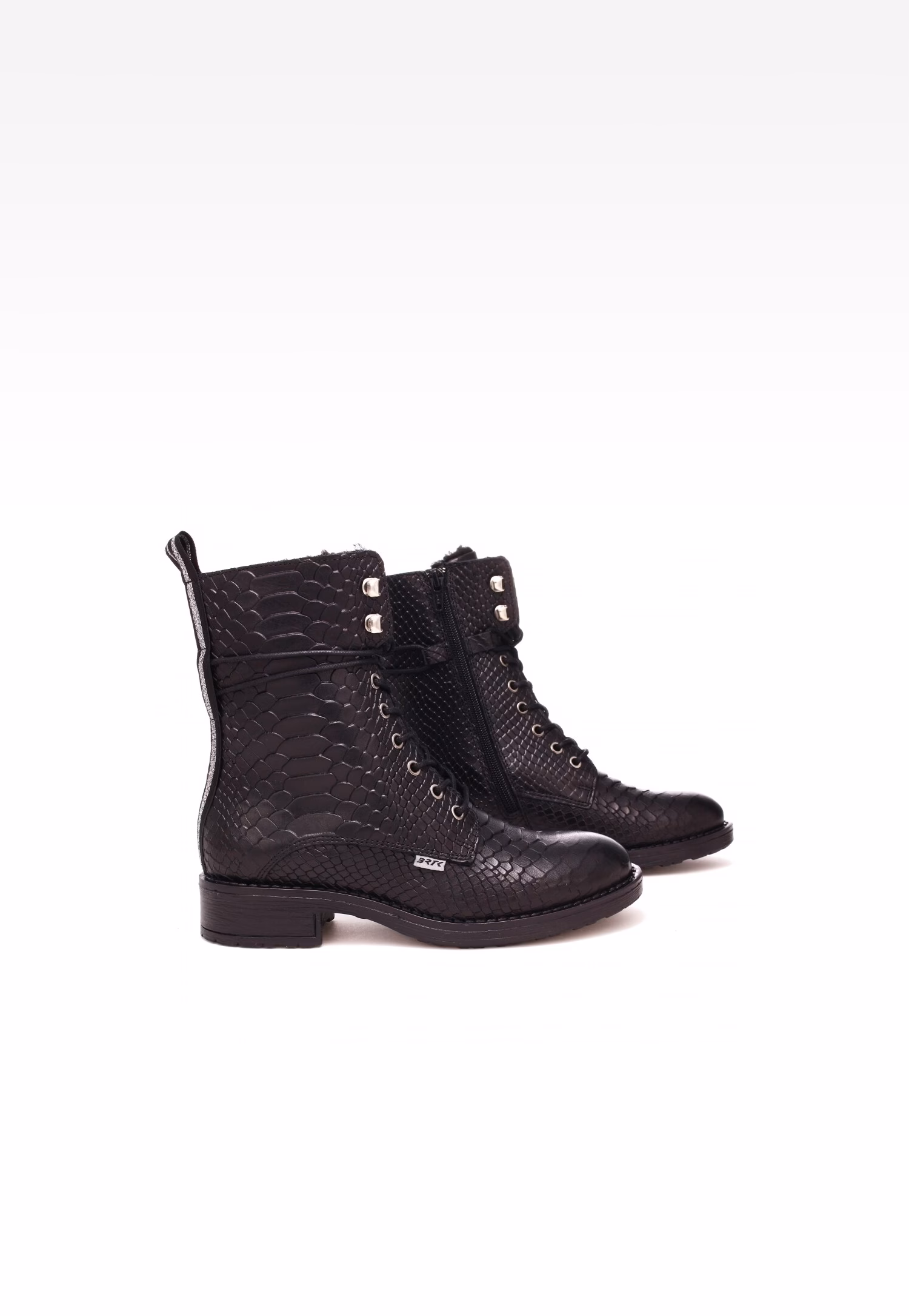 Trzewiki ocieplane Wojas x Bartek 8400351, dla dziewcząt, czarny