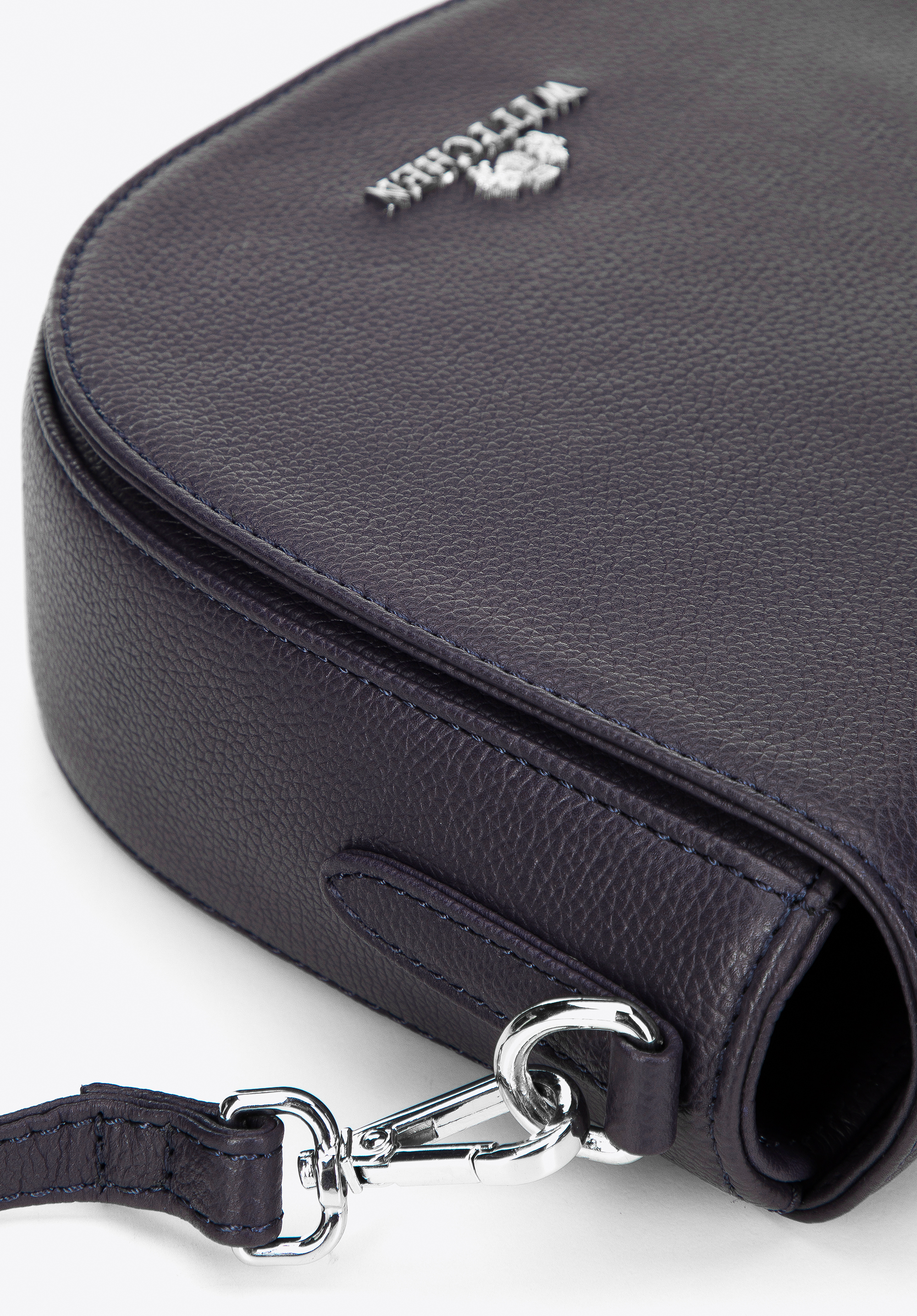 Damska torebka saddle bag skórzana prosta