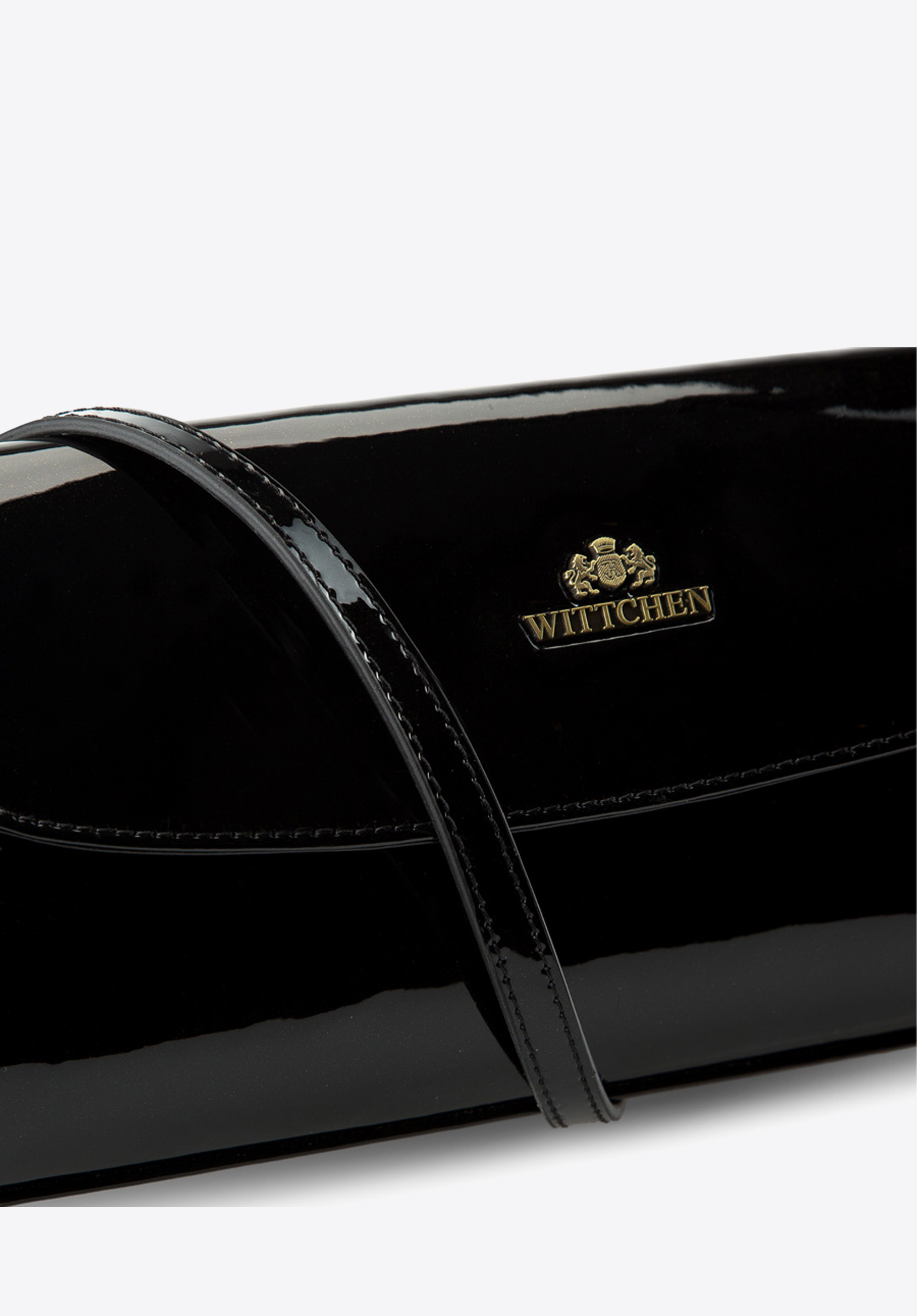 Kopertówka skórzana lakierowana