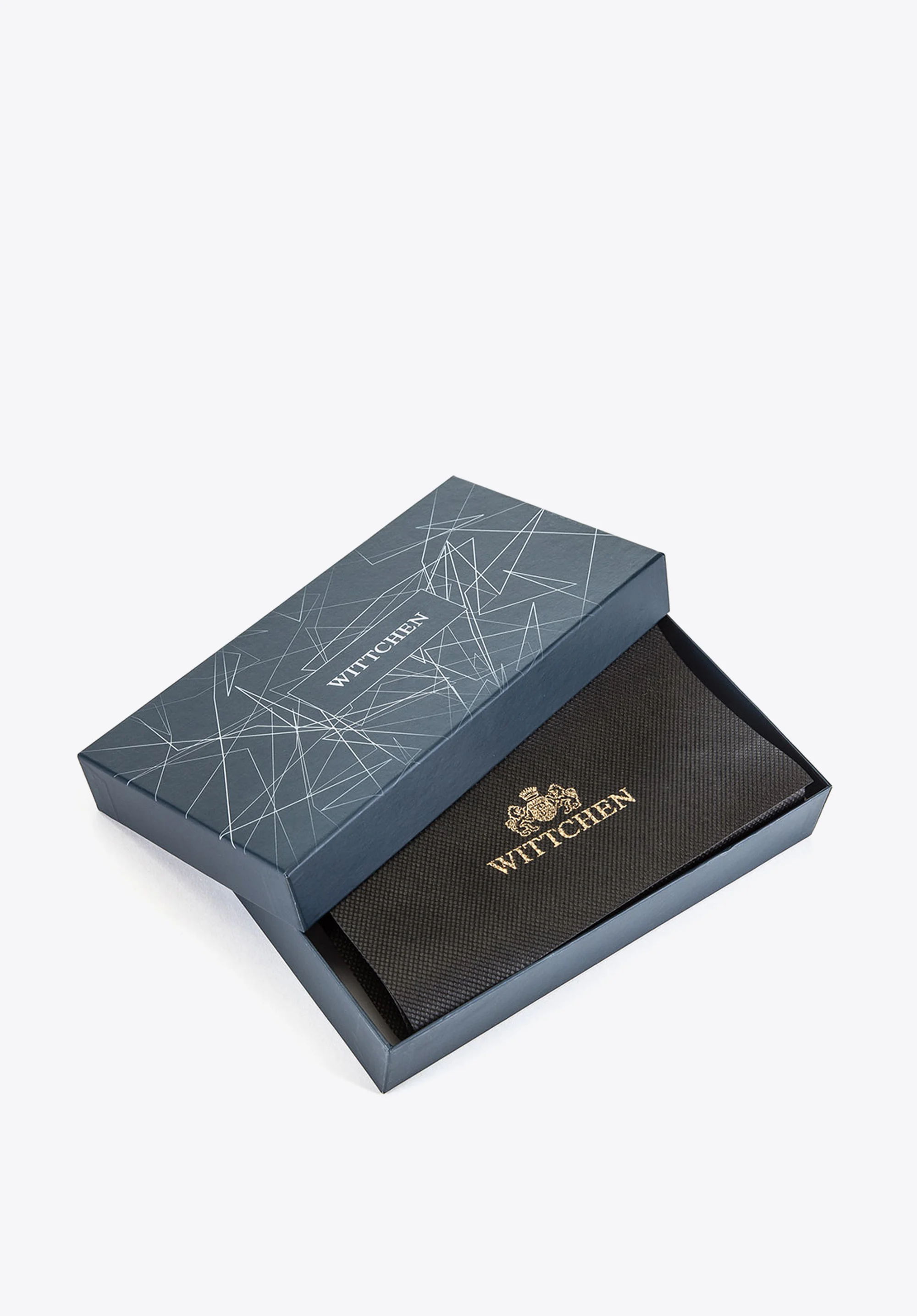 Damski portfel ze skóry z włosiem