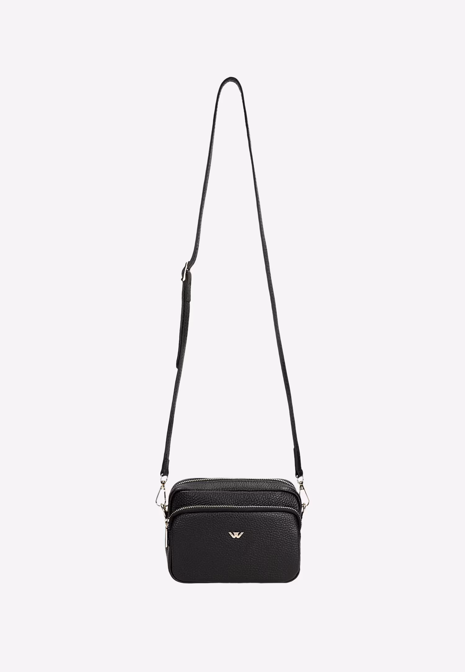 Mała złota torebka damska crossbody