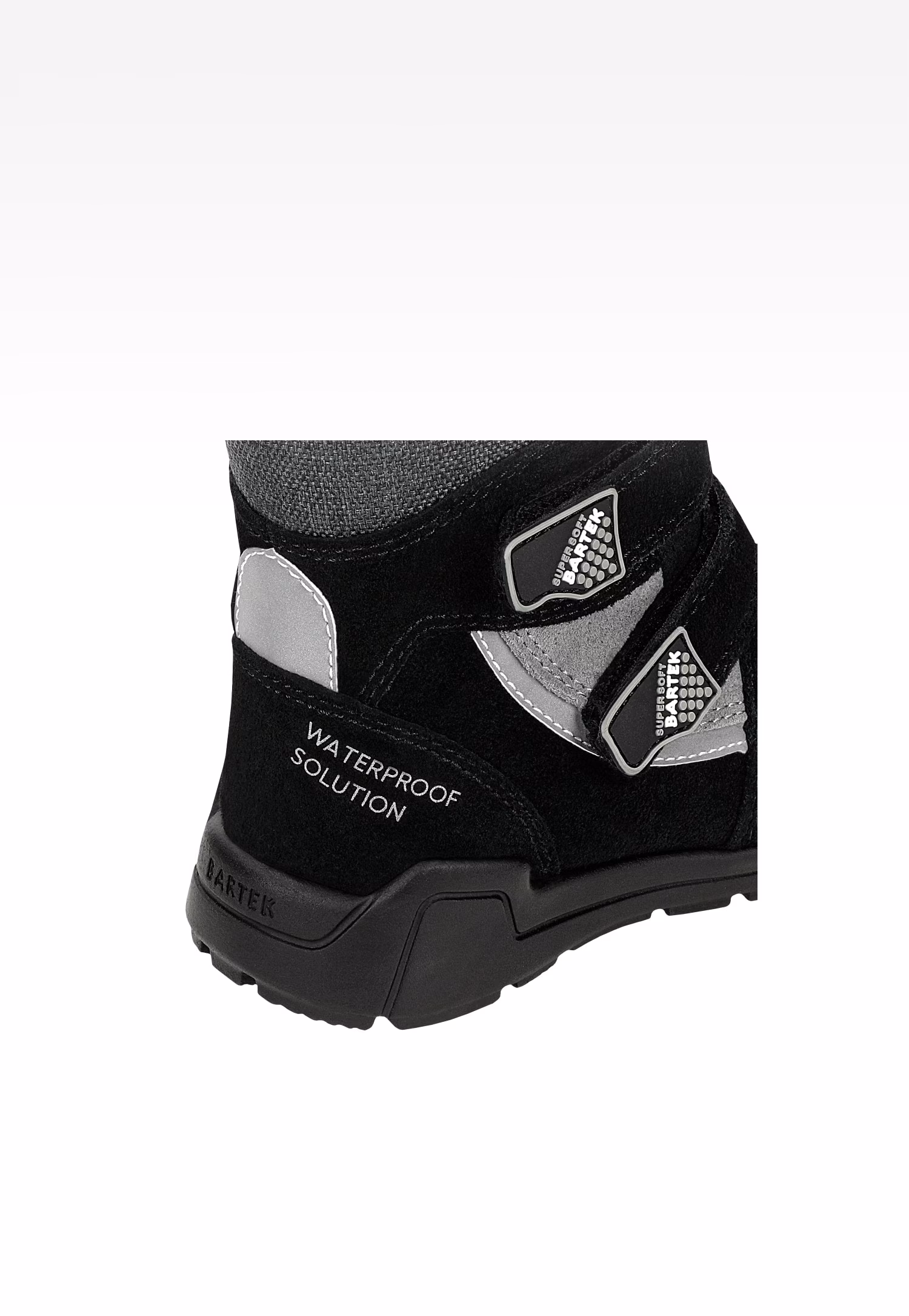 Trzewiki BARTEK 88006-71, czarno-popielate