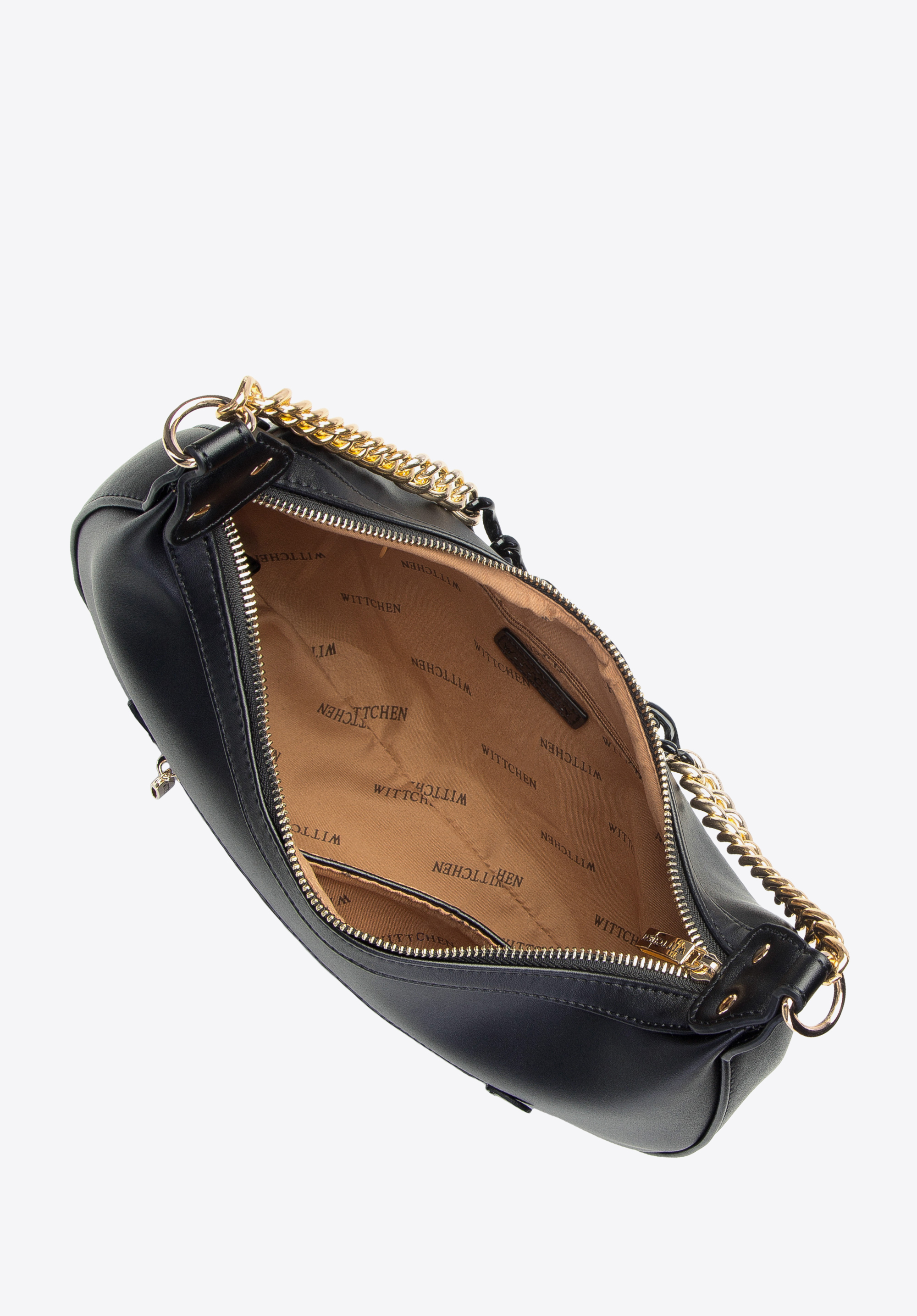 Torebka baguette na łańcuszku