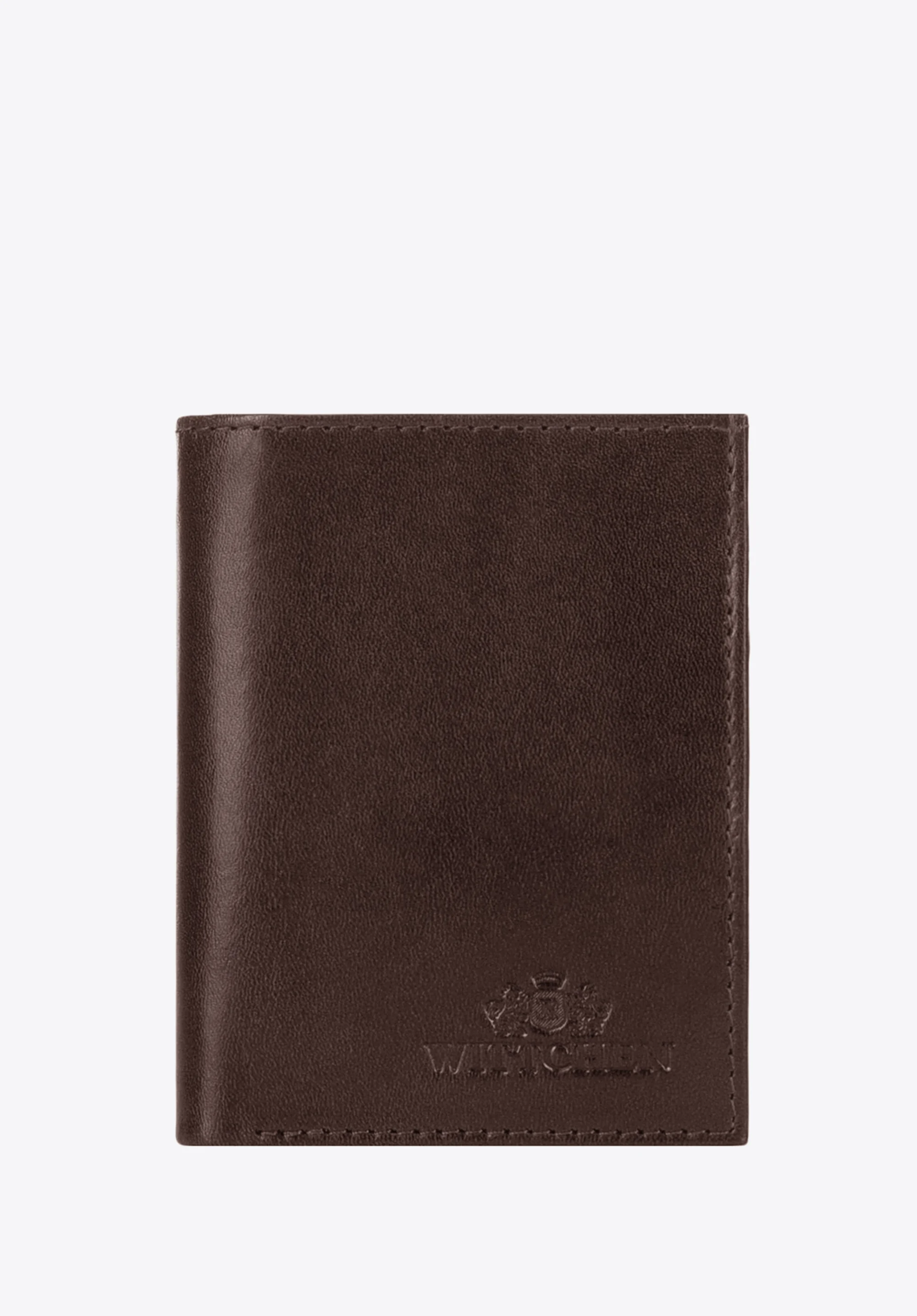 Skórzany portfel wąski