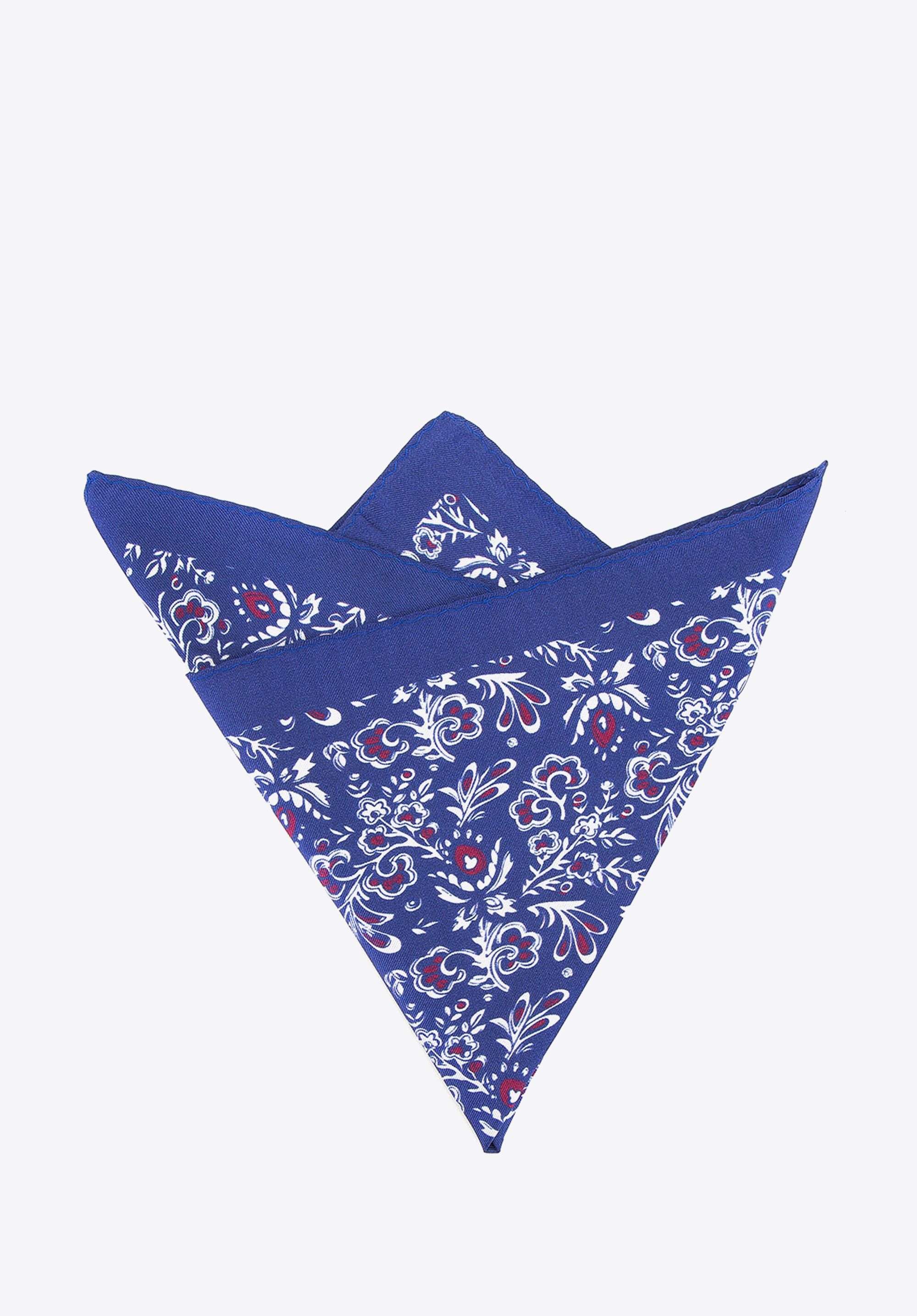 Zestaw trzech poszetek z jedwabiu