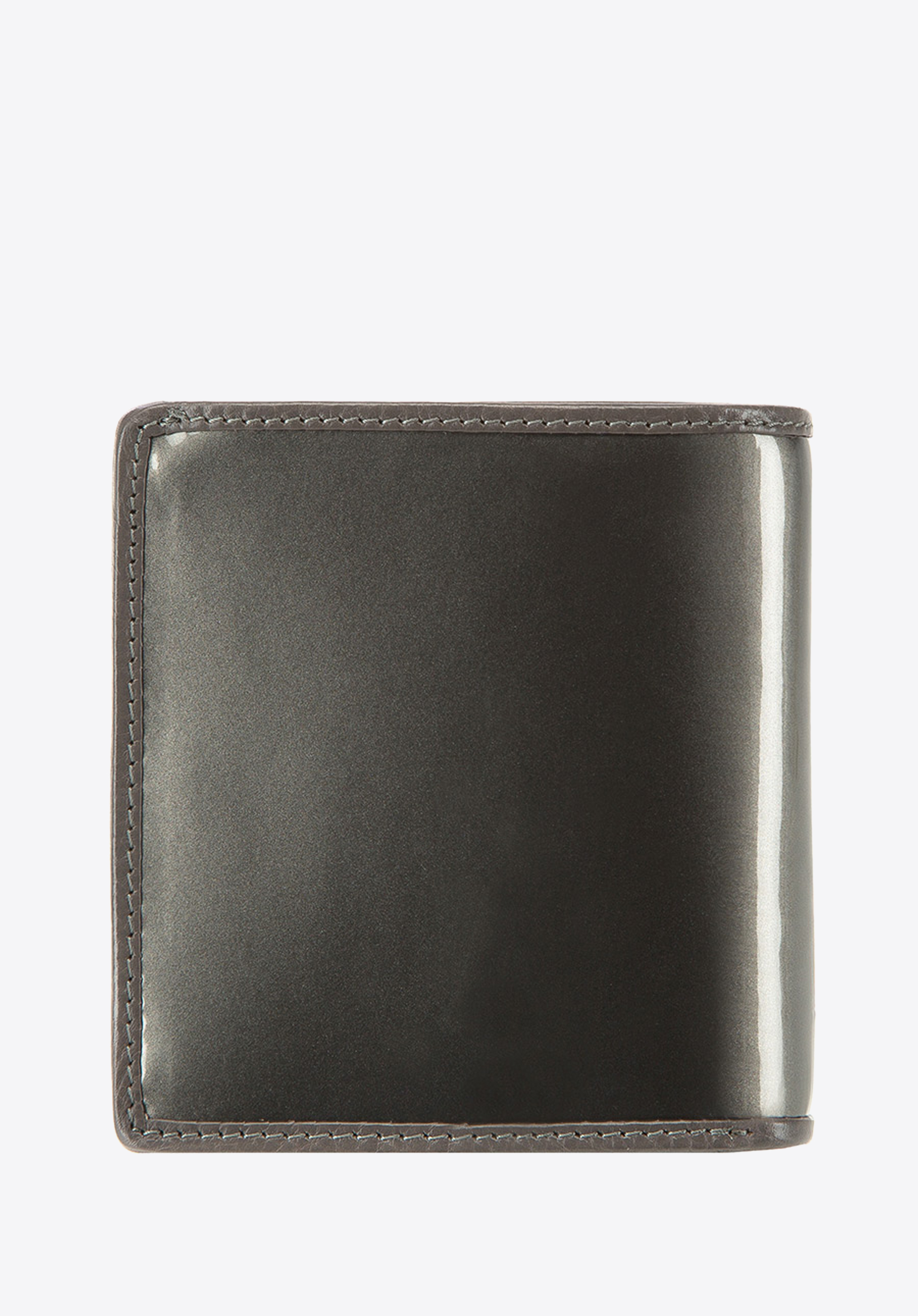 Damski portfel ze skóry lakierowany mały