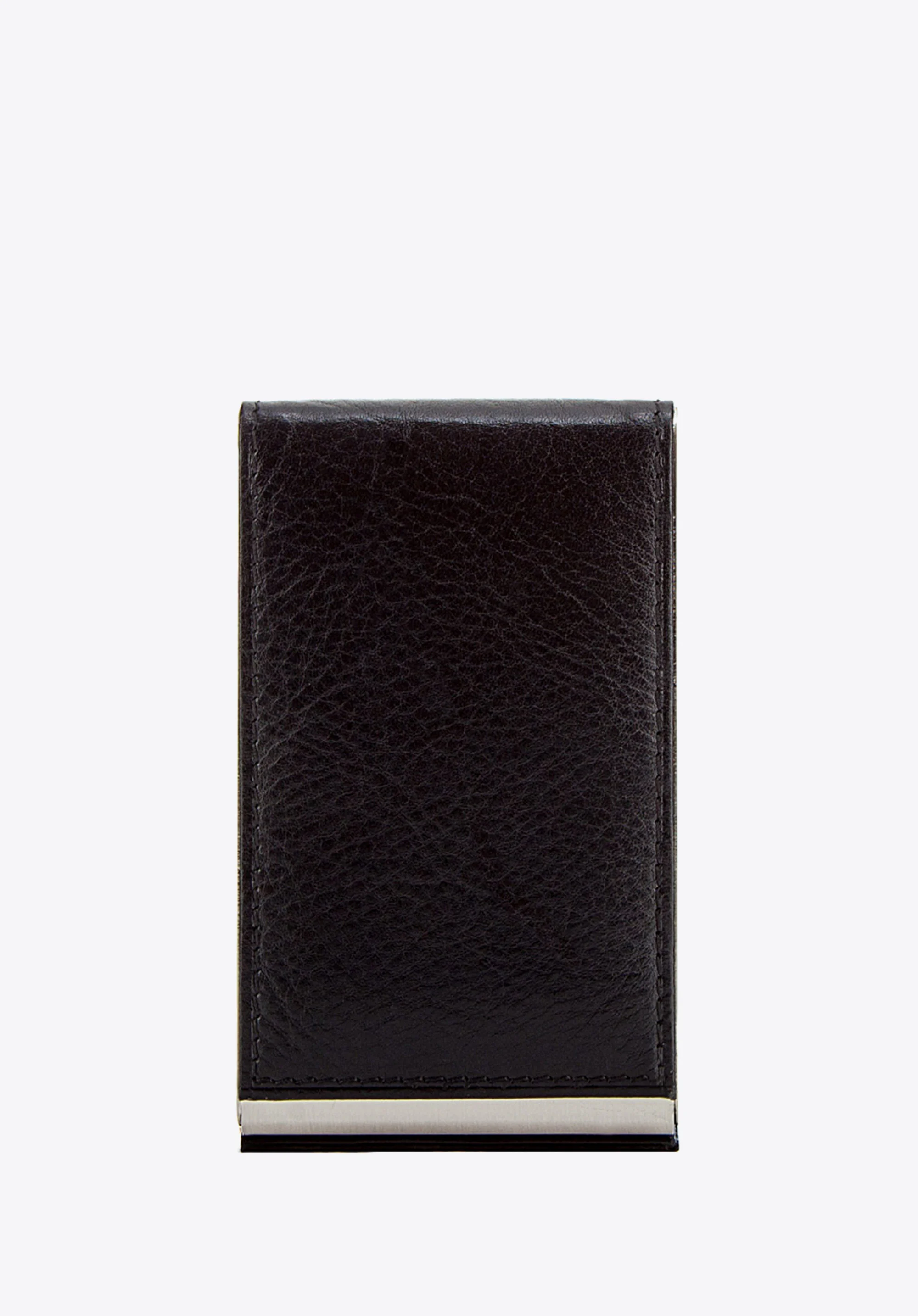 Etui na wizytówki ze skóry blaszane