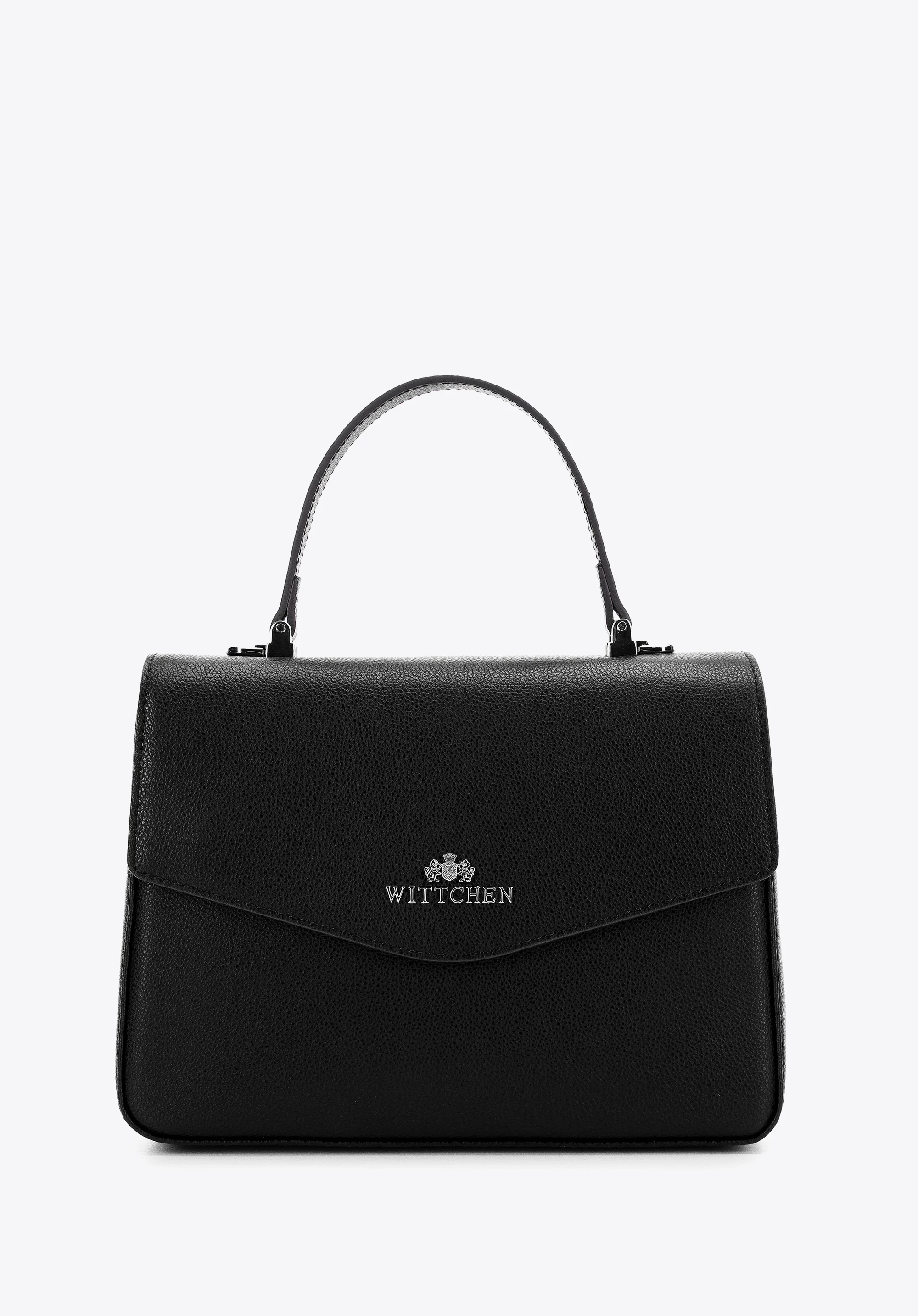 Torebka kuferek skórzana mała